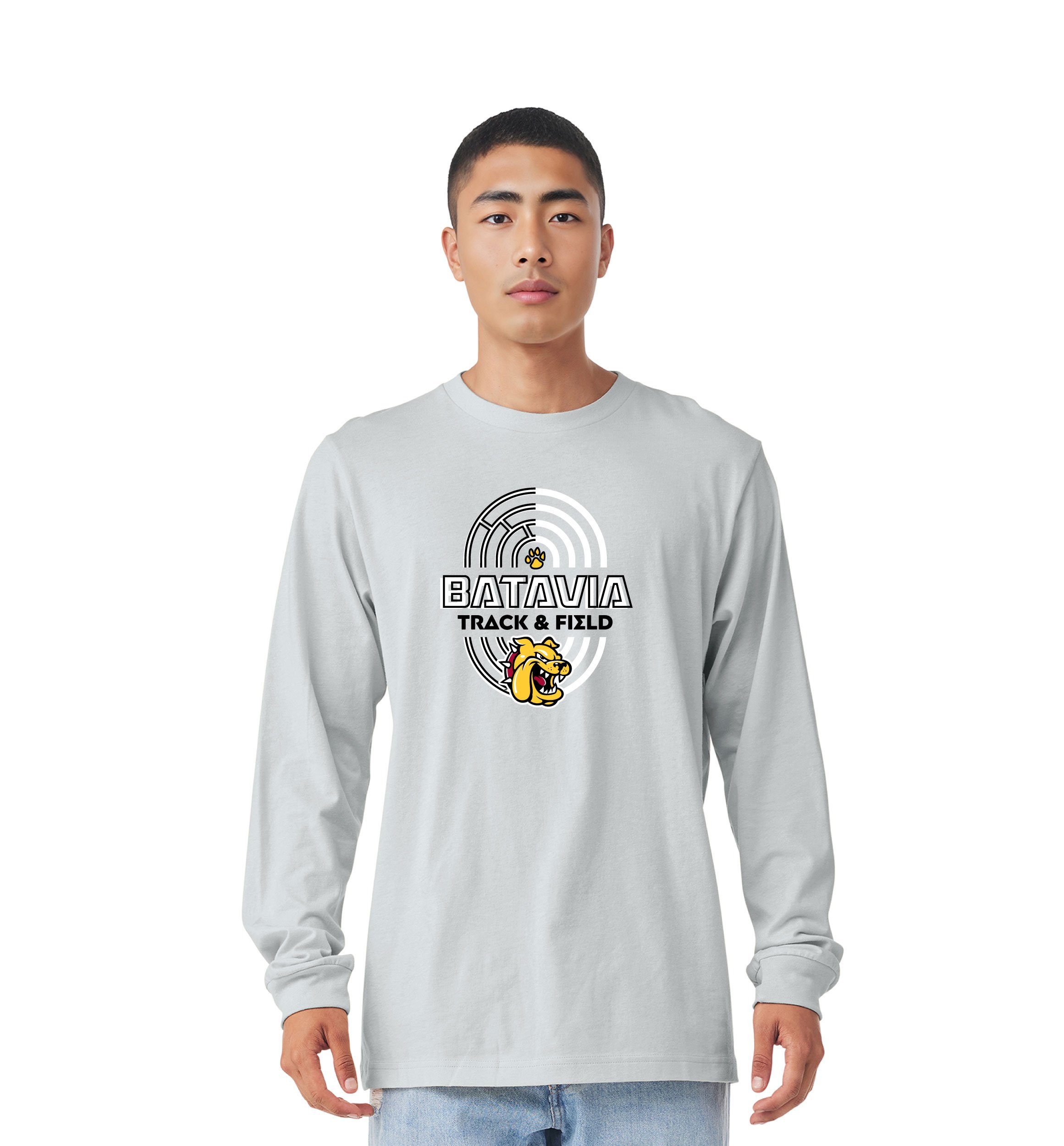 BataviaBulldogs_Track_Lanework_BellaCanvasLongTee_Silver_2.jpg