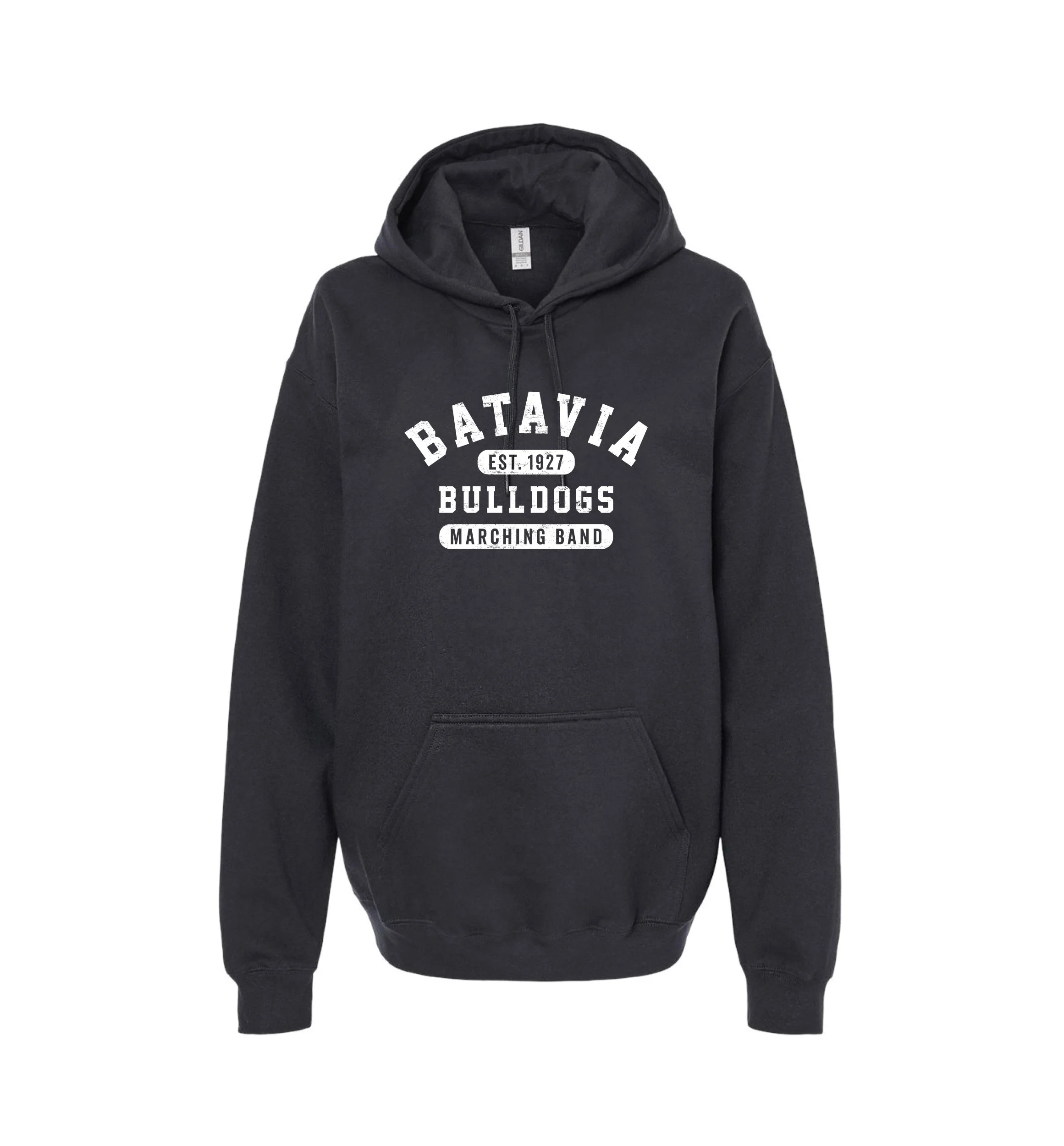 BataviaMarchingBand_1927_GildanHoodie_Black_1.jpg