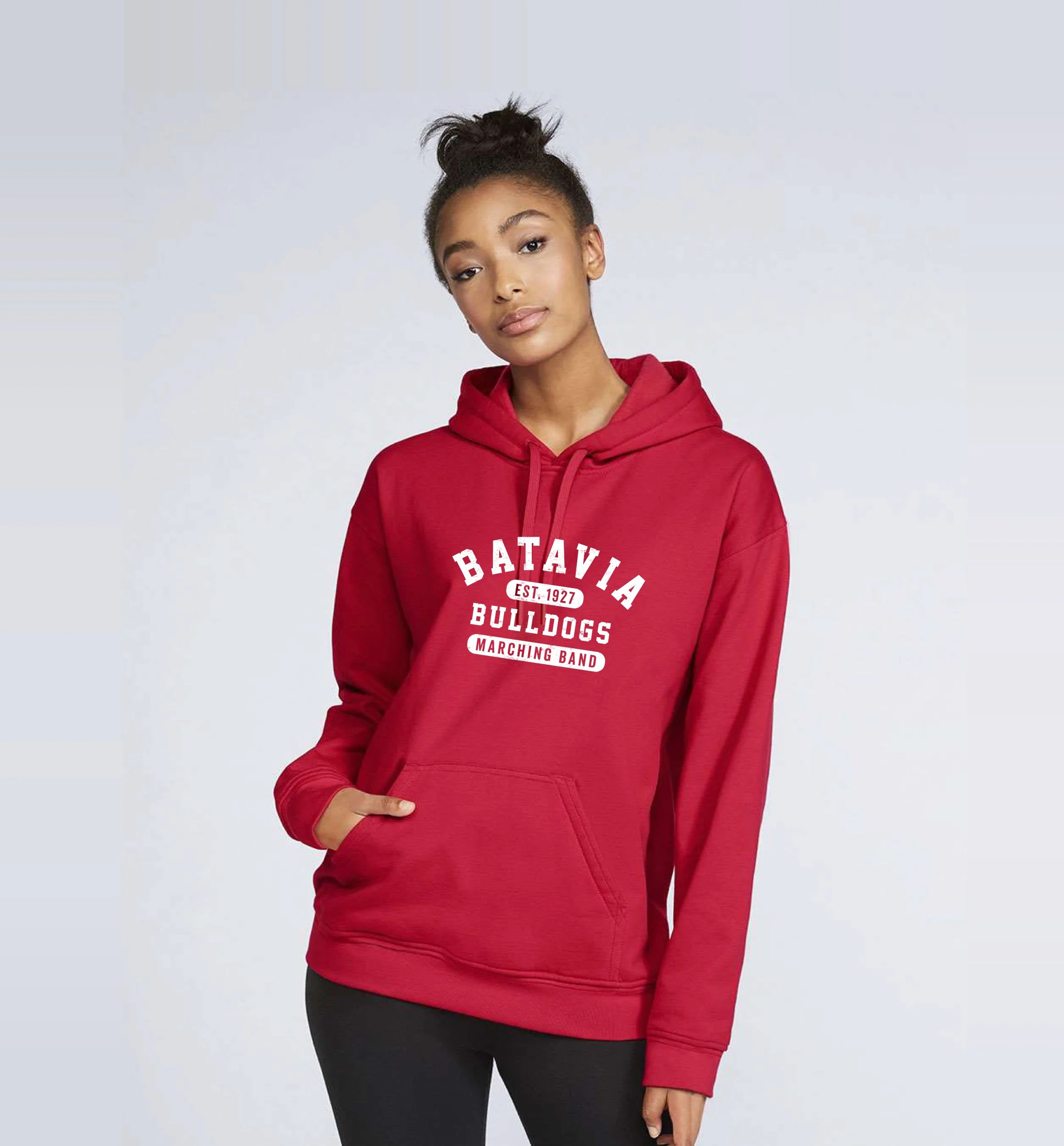 BataviaMarchingBand_1927_GildanHoodie_Red_1.jpg