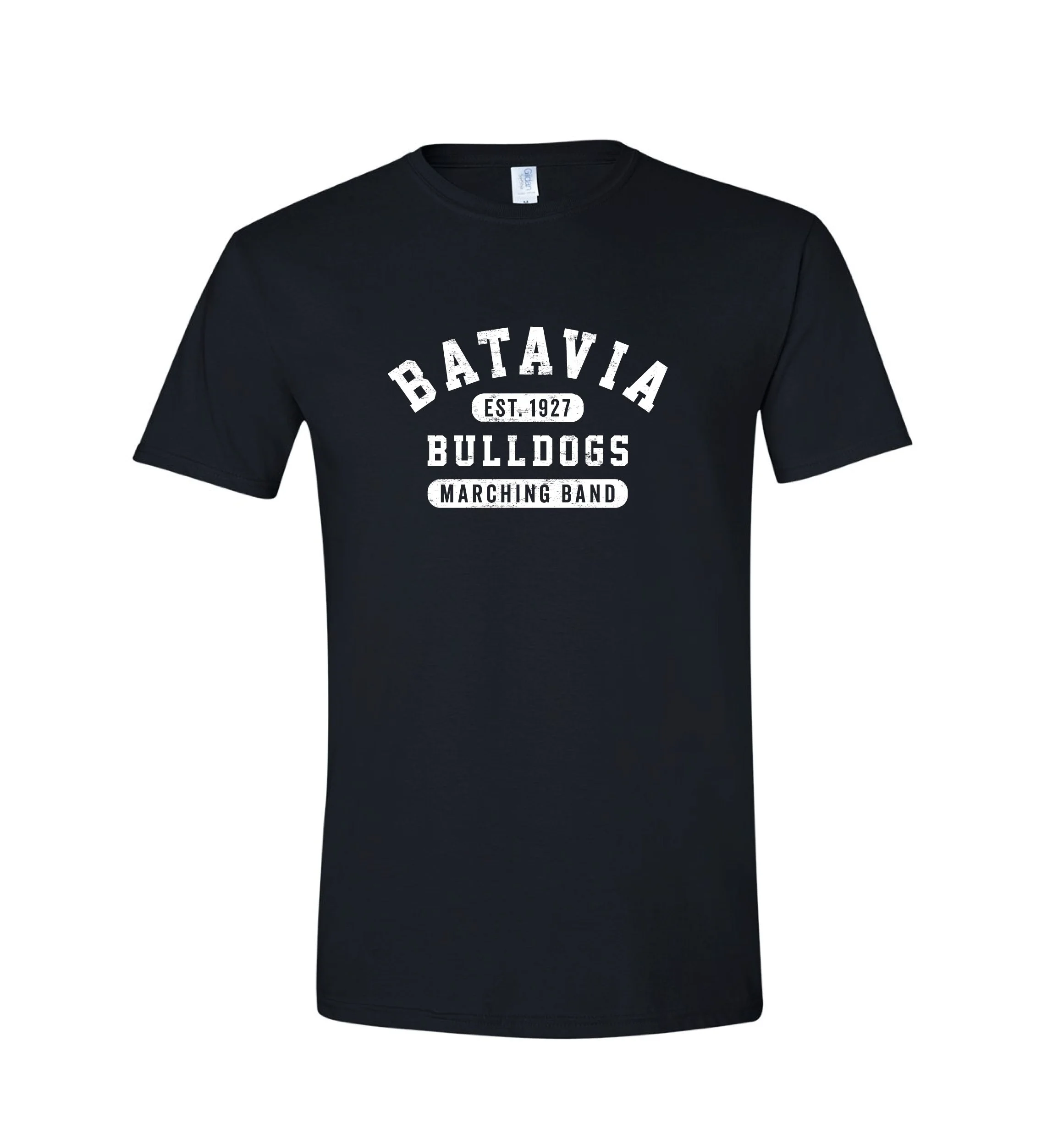BataviaMarchingBand_1927_Tee_Black.jpg