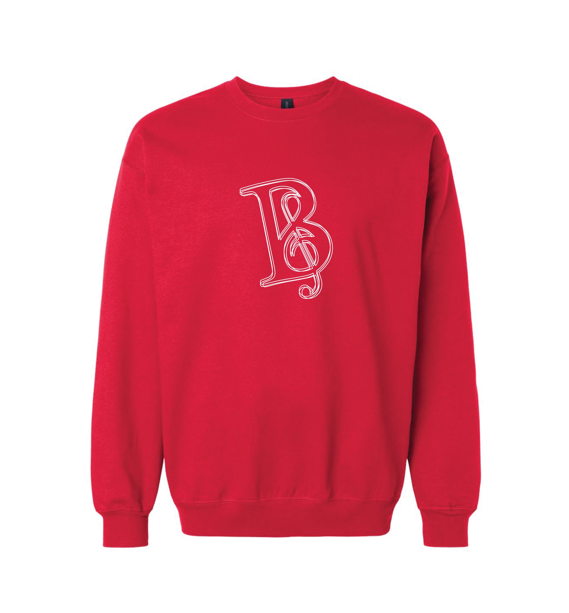 BataviaMusicLogo_GildanSS_Sweatshirt_Red.jpg
