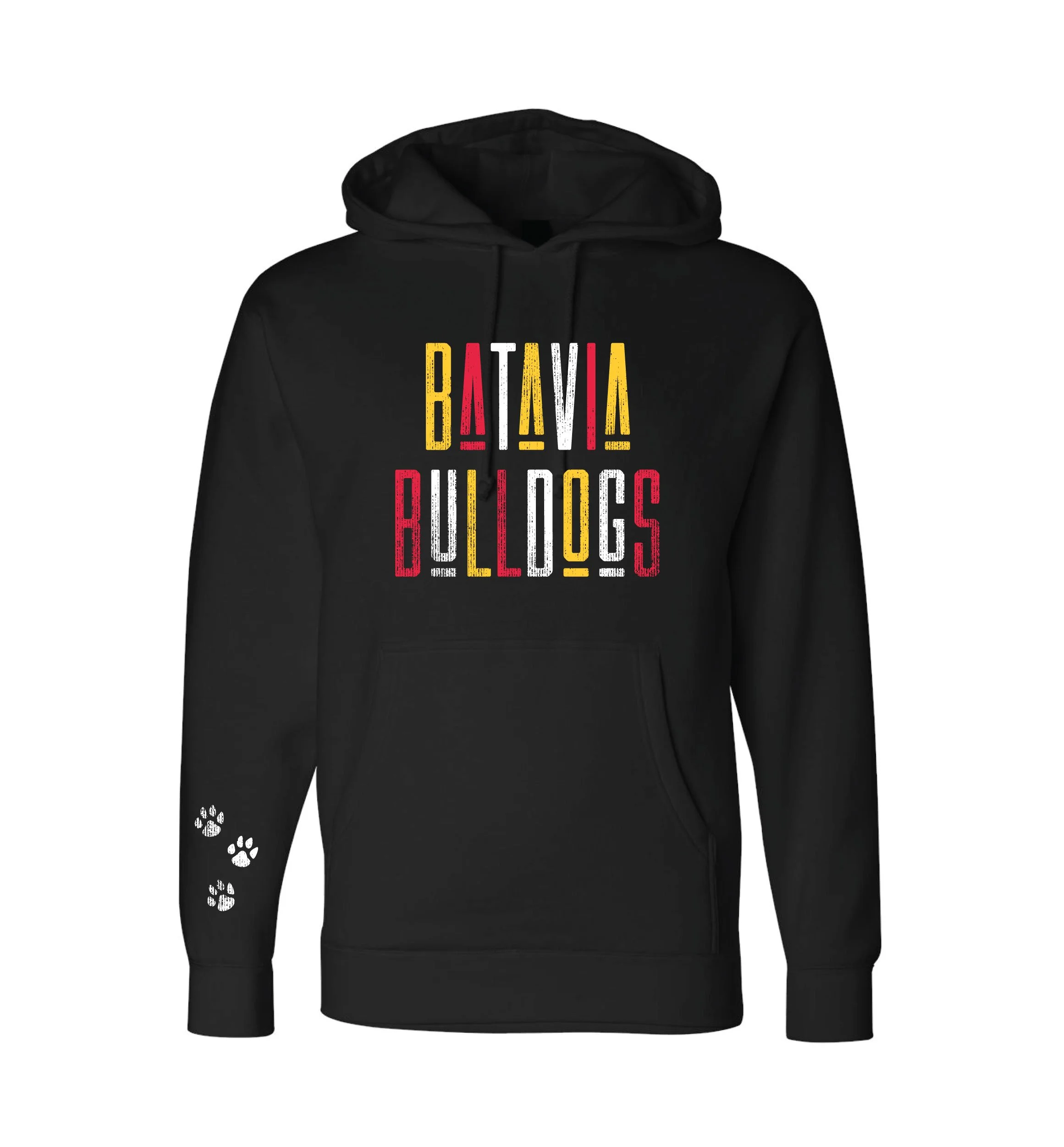 Industrial Bulldogs: Midweight Hooded Sweatshirt // Unisex
