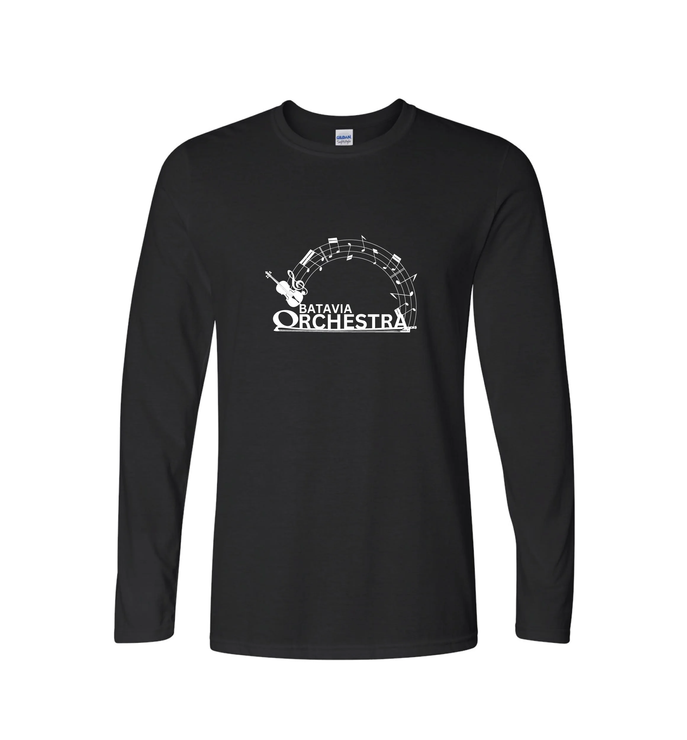 BataviaOrchestra_Gildan_SS_LongSleeveTee_Black_1.jpg