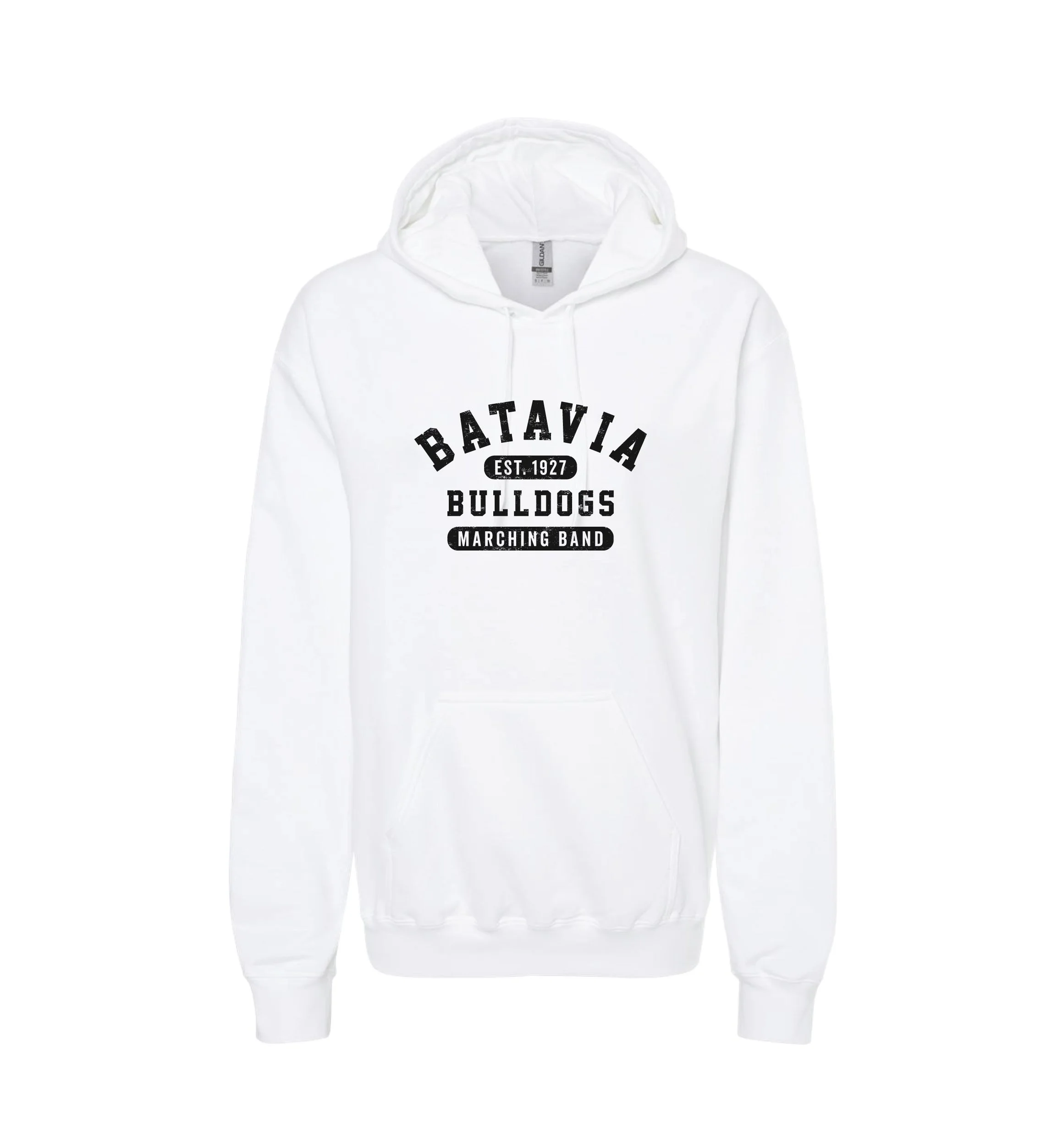 BataviaMarchingBand_1927_GildanHoodie_White_1.jpg