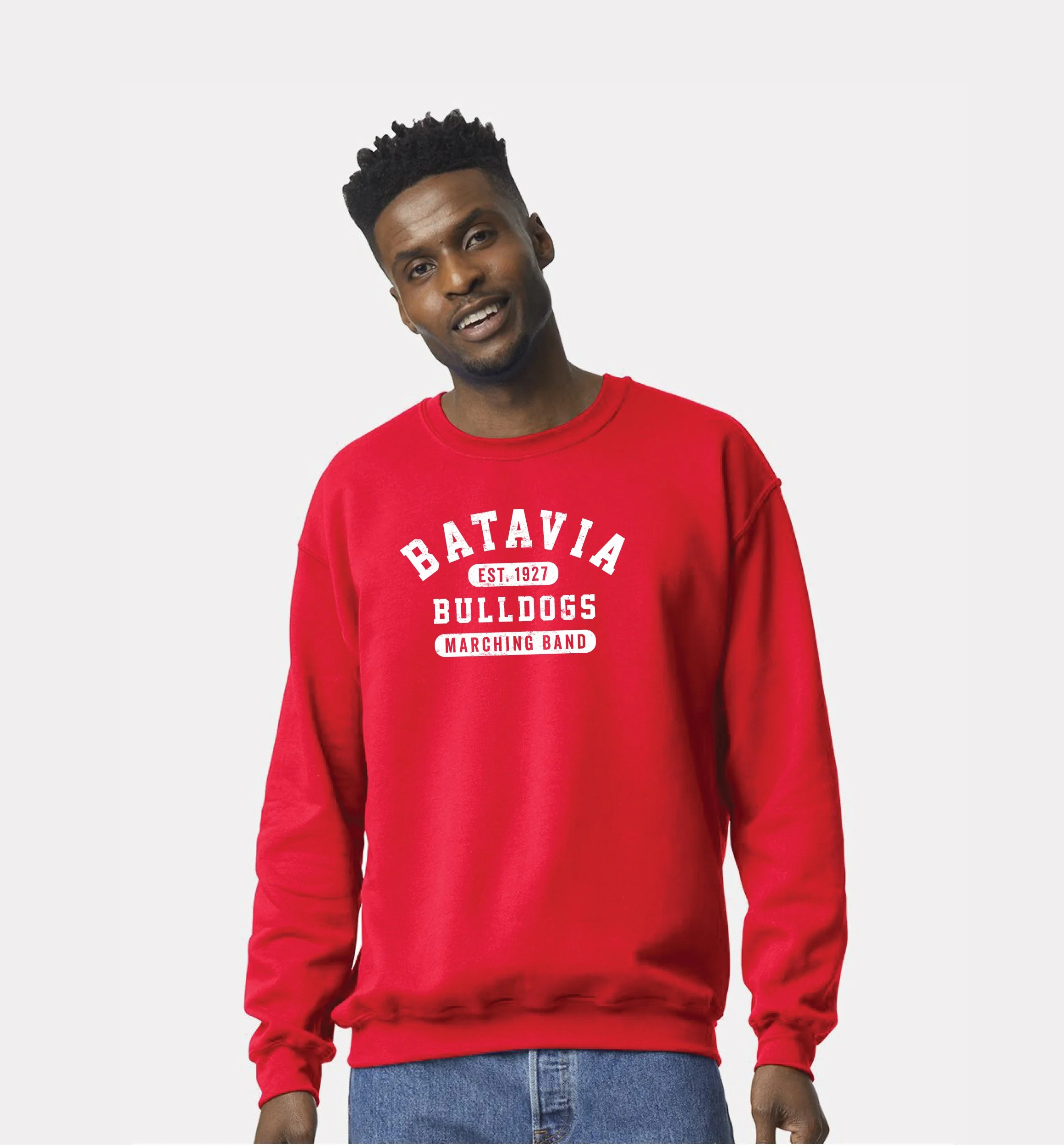 BataviaMarchingBand_1927_GildanCrewSweatshirt_Red_2.jpg