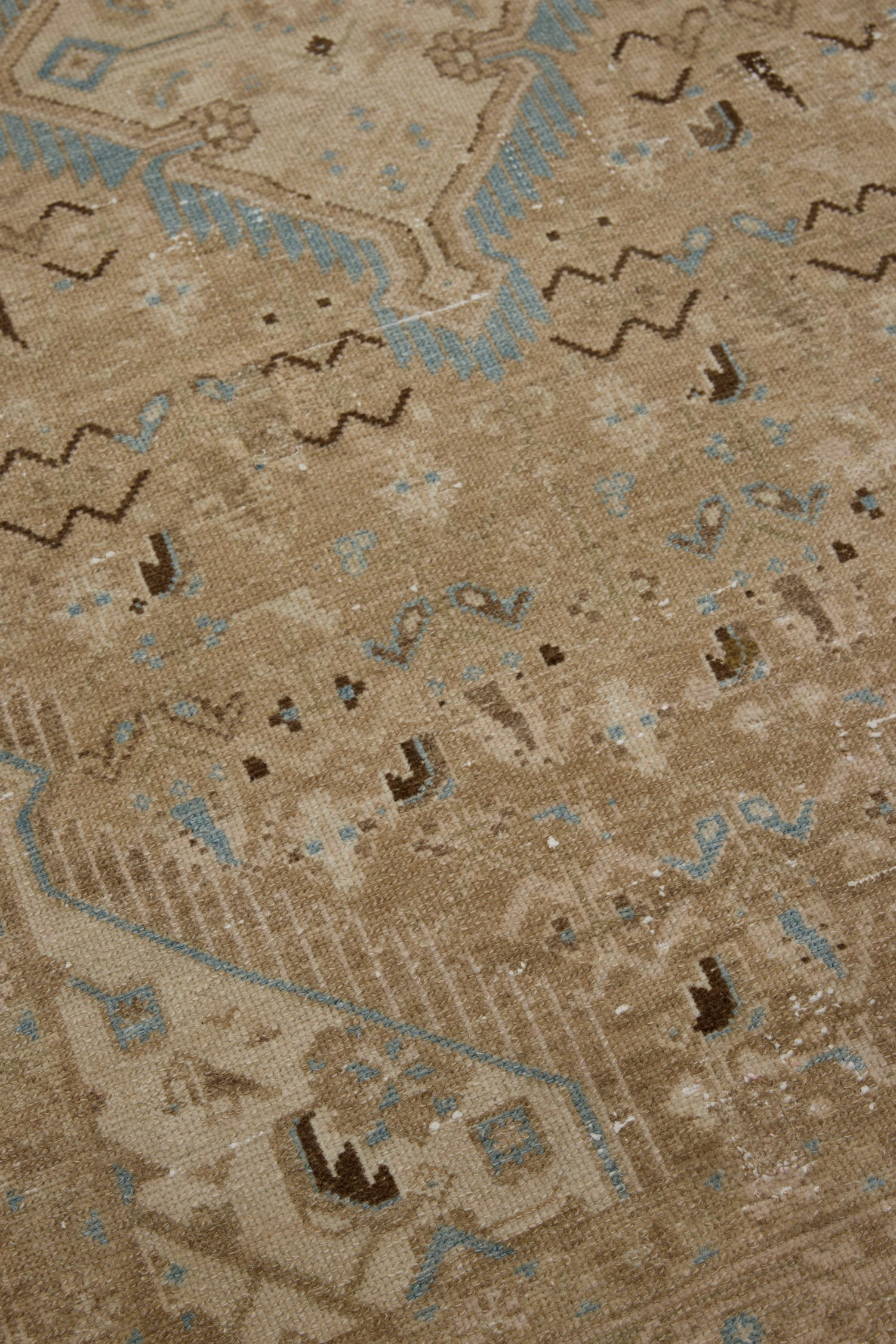 Close up detail of continuous border pattern with geometric elements