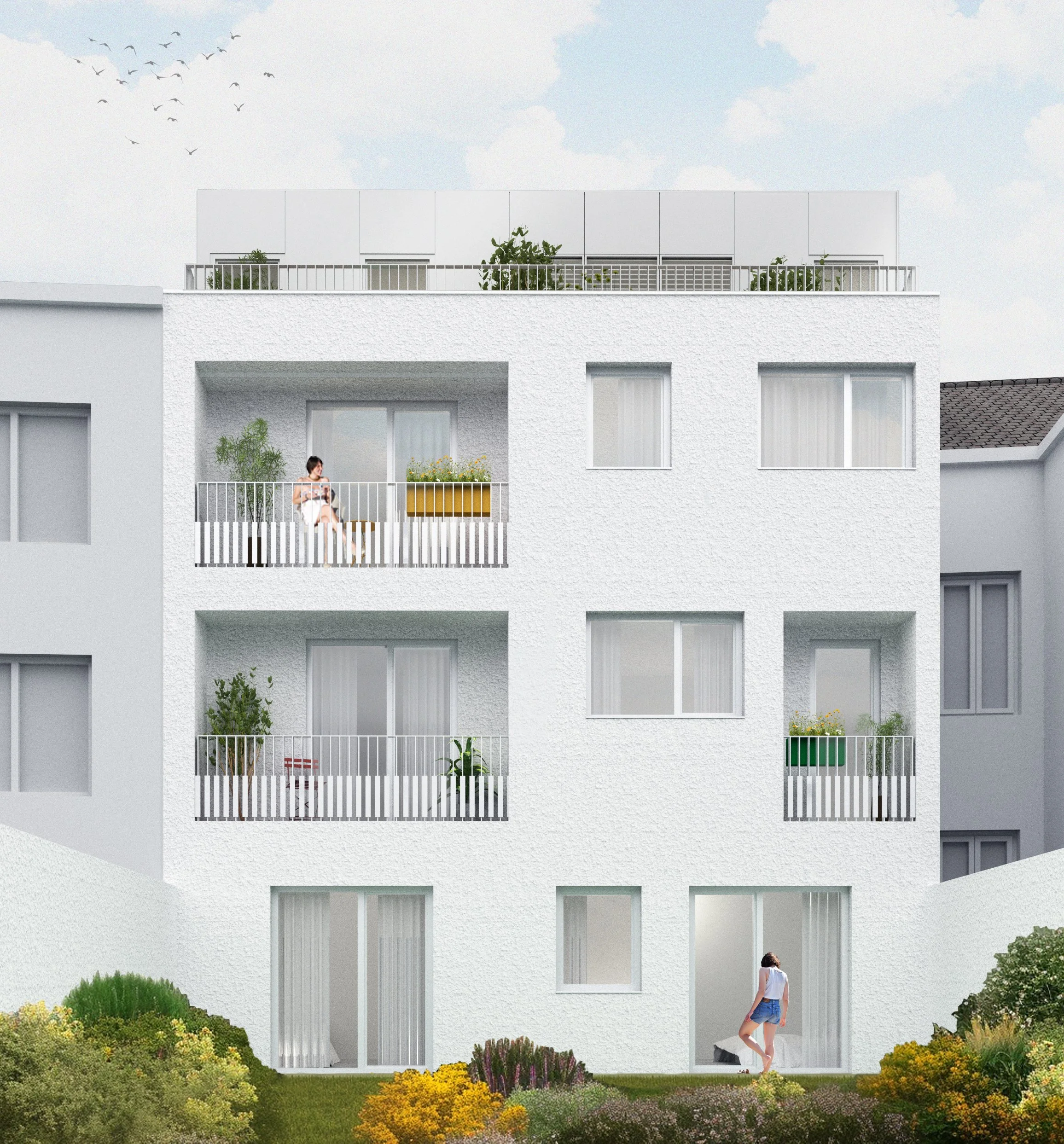 Architecte Bruxelles rénovation construction appartements maison Ixelles Saint-Gilles Uccle