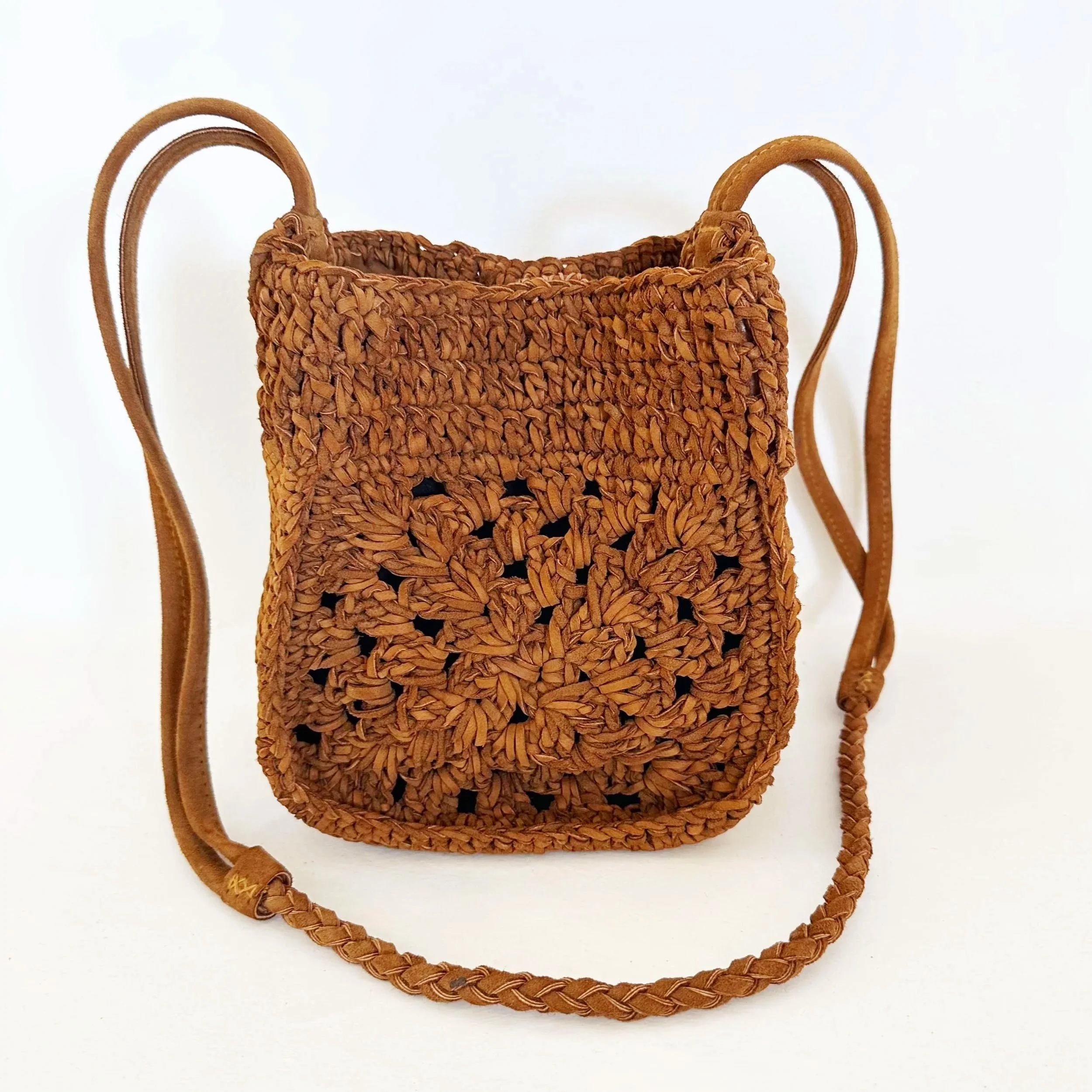 Ensbag 47L15, Cognac suede