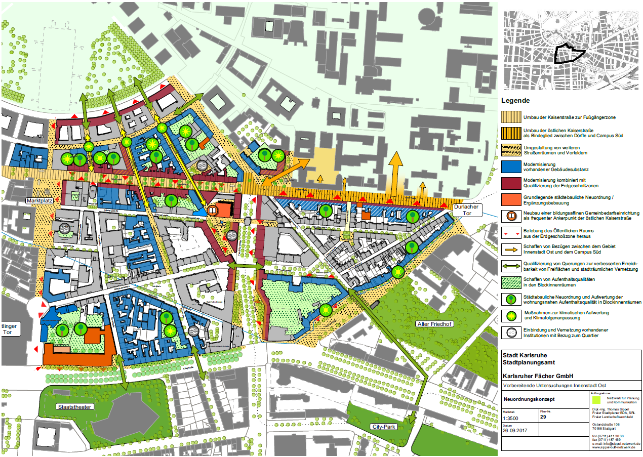 Neuordnungskonzept "Innenstadt-Ost"