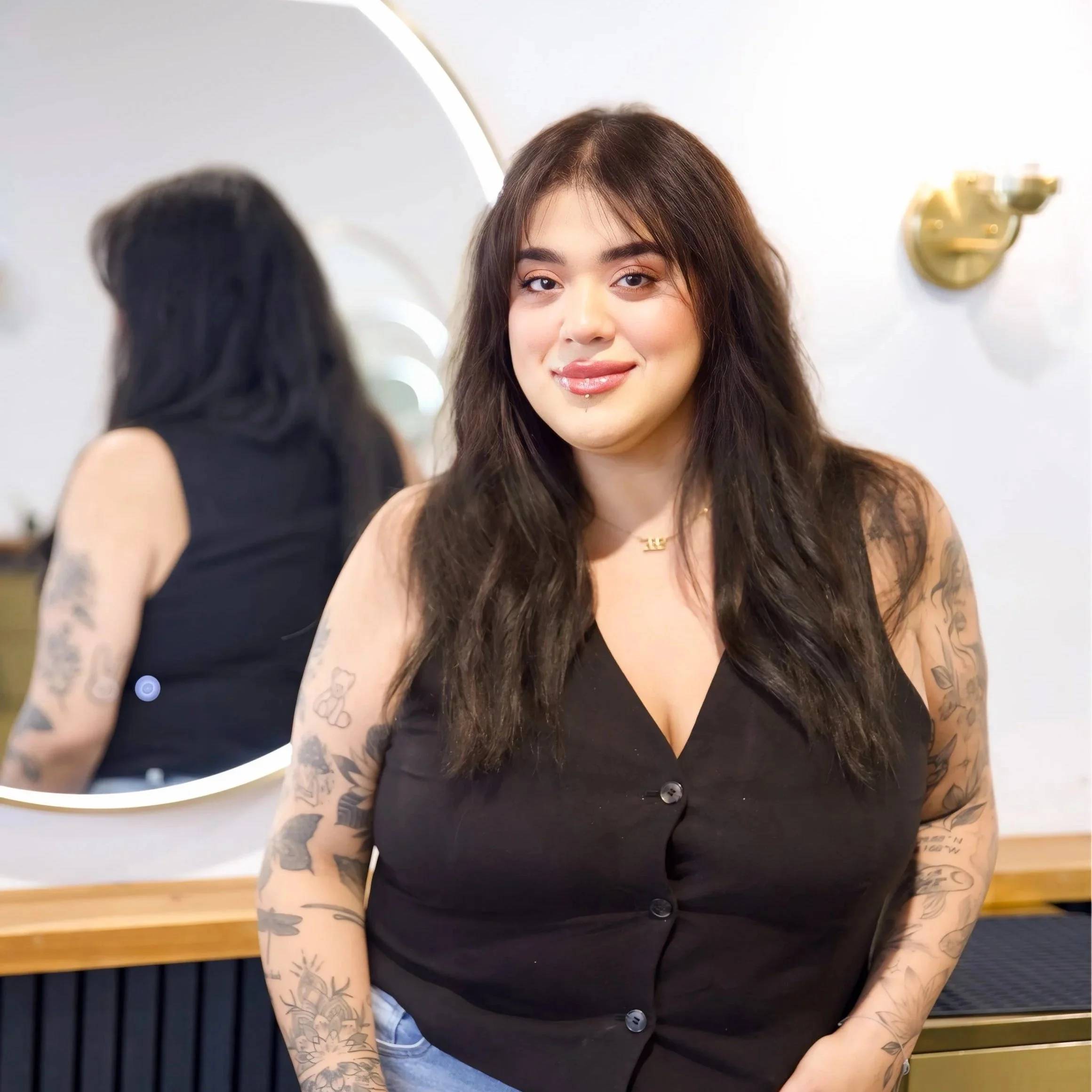 Josie Otero, stylist at Studio Sage in Jacksonville, FL.