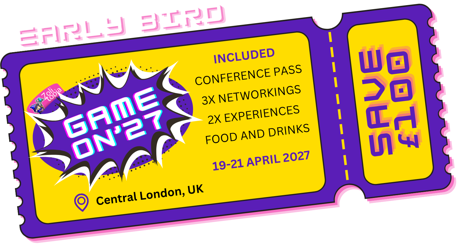 Game On 2027 - Early Bird Ticket