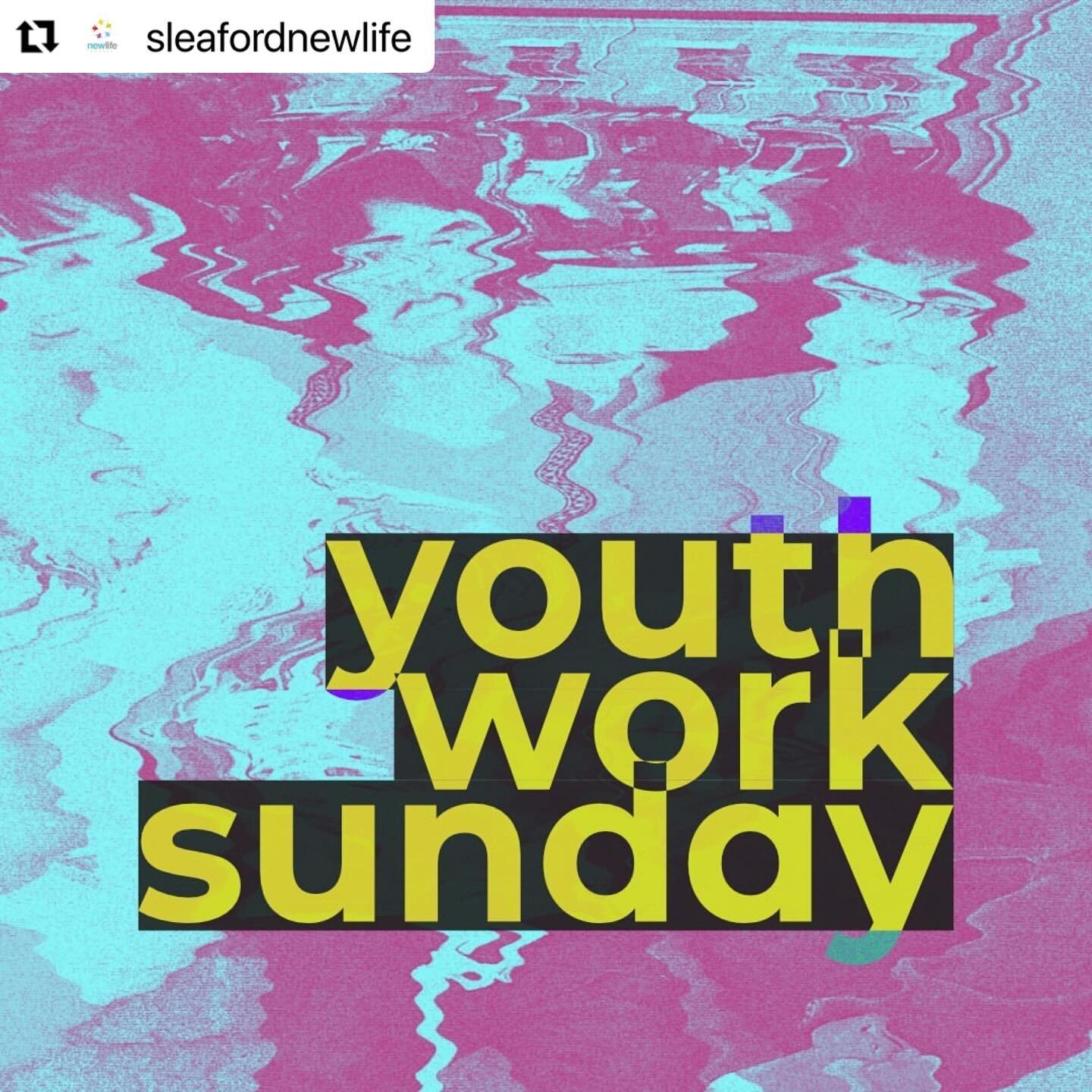 It&rsquo;s Youth Work Sunday tomorrow! Come and join us as we celebrate all things youth and young people in this special service! 

Repost @sleafordnewlife
・・・
Come and join us as we gather this Sunday at 10am! This week is Youth Work Sunday - a spe