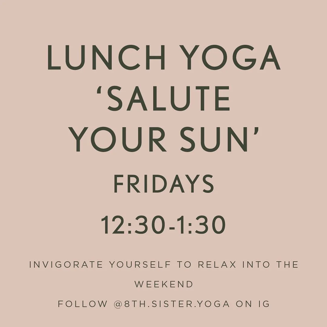 &bull;
Come and join my lunch time yoga class at 12:30pm (UK time) today for a summer breeze vinyasa flow class. DM me for Zoom details. 
&bull;
#vinyasaflow
#parasympatheticnervoussystem
#8thsisteryoga
#northlondonyoga
#londonyoga
#freeyogaclass
#ou