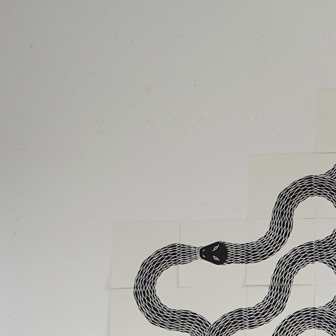 9_9 :
In Kundalini yoga the idea is that your energy rests like a coiled snake at the base of your spine and through practice you start to uncoil the snake up your spine to the crown of your head. The serpent is also a popular symbol in medieval alch