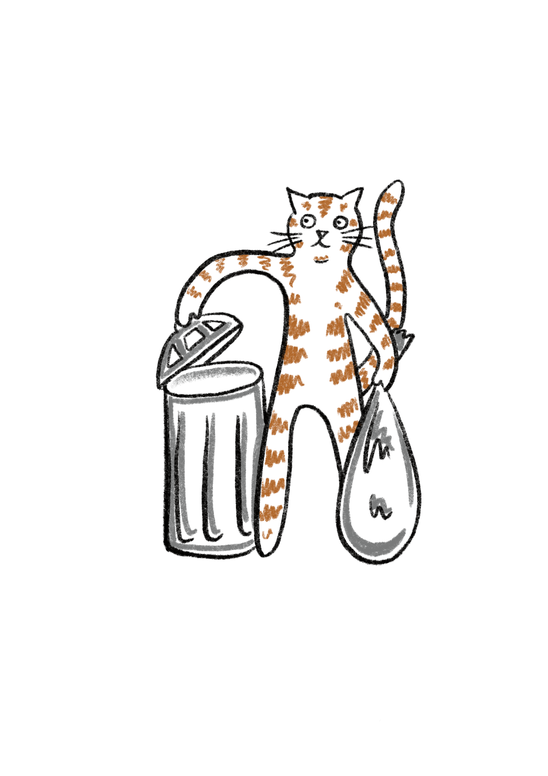 Cats Doing Human Things — Helen Ridley Illustration