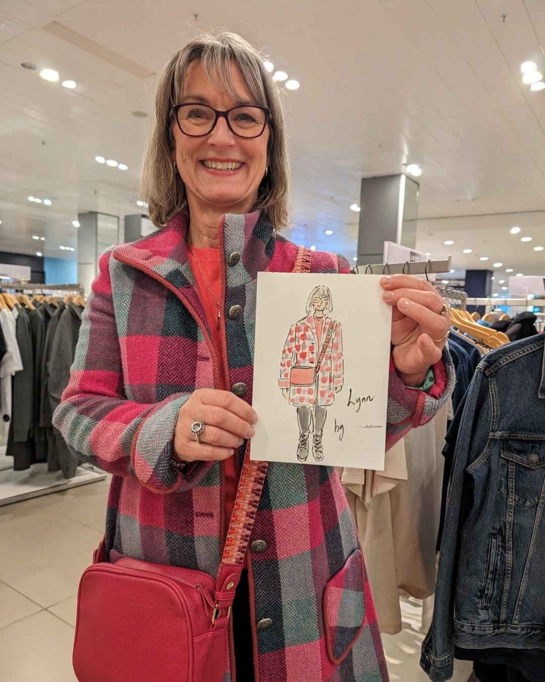 Throwback to when I created live portraits in store @johnlewis for International Women's Day 2024 ✨

I loved seeing the reactions of each customer when they had their portraits created - swipe to see lots of happy faces!

If you'd like to book me for
