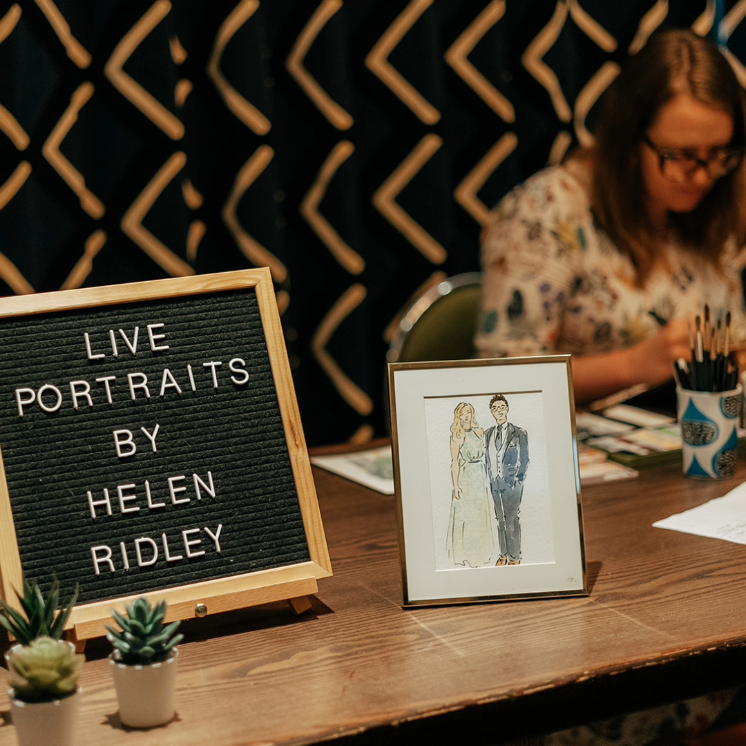Live Illustration Booking - Wedding