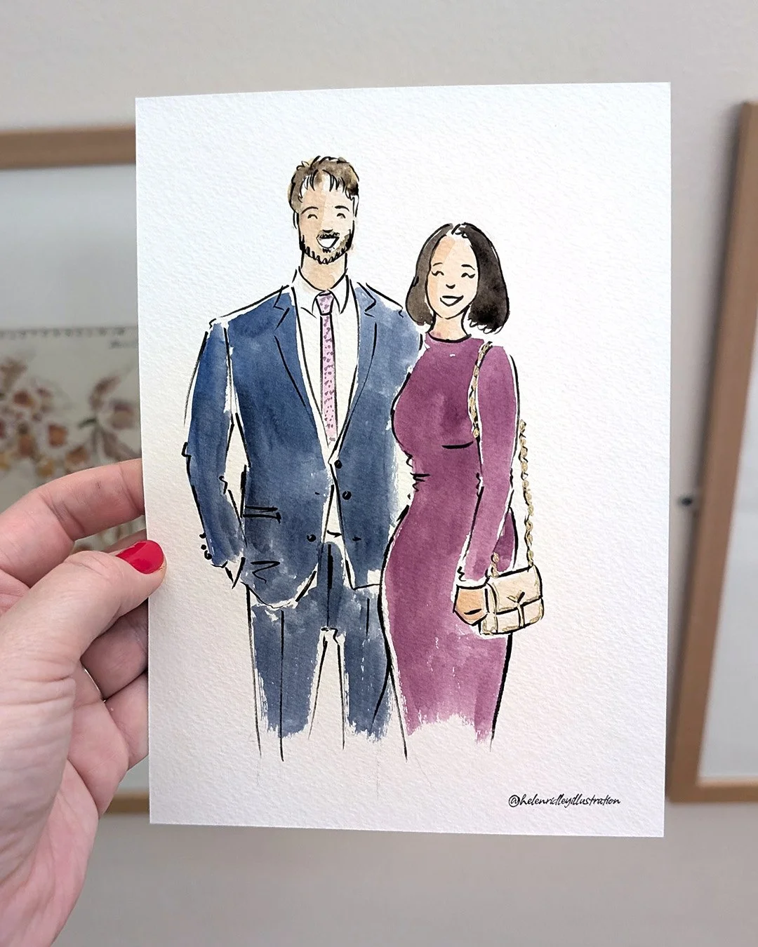 A few of the glamorous guests I painted at Lia and Aditya's wedding back in September. 

The wedding was held at Cambridge Cottage @kewgardens and there was a fantastic array of outfits!

#fashionillustrator #londonwedding #londonillustrator #londonw