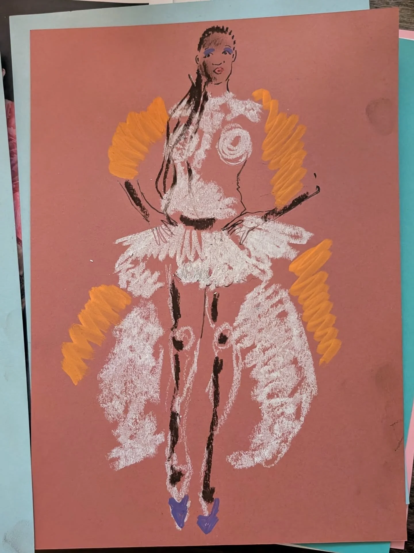 Yesterday I attended an incredible fashion illustration workshop hosted by @elyseblackshaw and I feel like I've unlocked a new level of my illustration work.

It was such a fun evening @amiewinestudio with delicious glasses of wine to sip while we pa