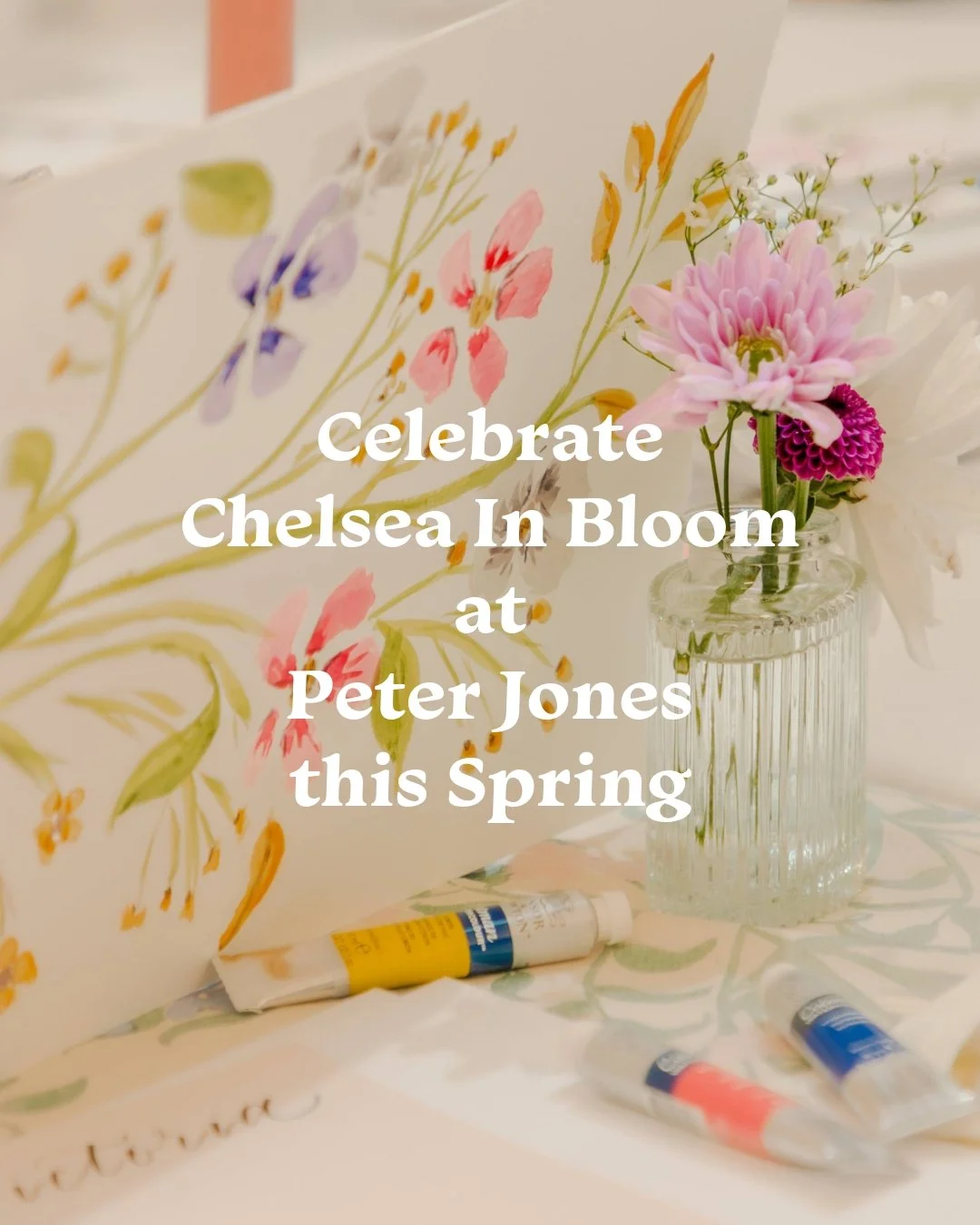 🌷 Celebrate Chelsea In Bloom @johnlewis_peterjones this Spring!

On 21 May I will be returning to Peter Jones in Sloane Square London to host a floral watercolour workshop

The workshop is part of their in store events to celebrate #chelseainbloom w