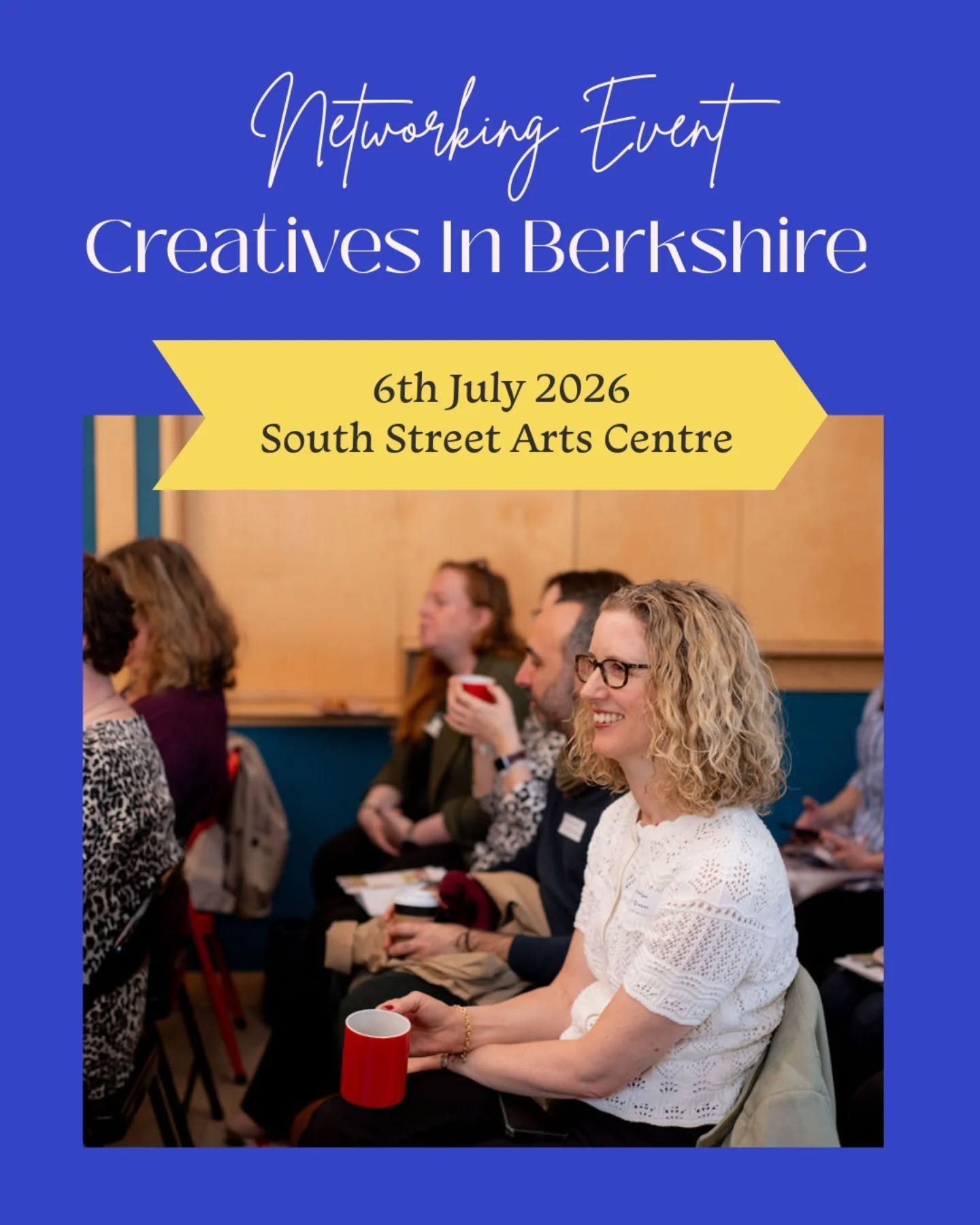 NEW Networking Event for Berkshire Creatives on 6 July!

After the success of my last event on 22 April, I'm super excited to share that I will be hosting another networking event in July @southstreetarts 

We will have a talk from Jo Richards @greyc