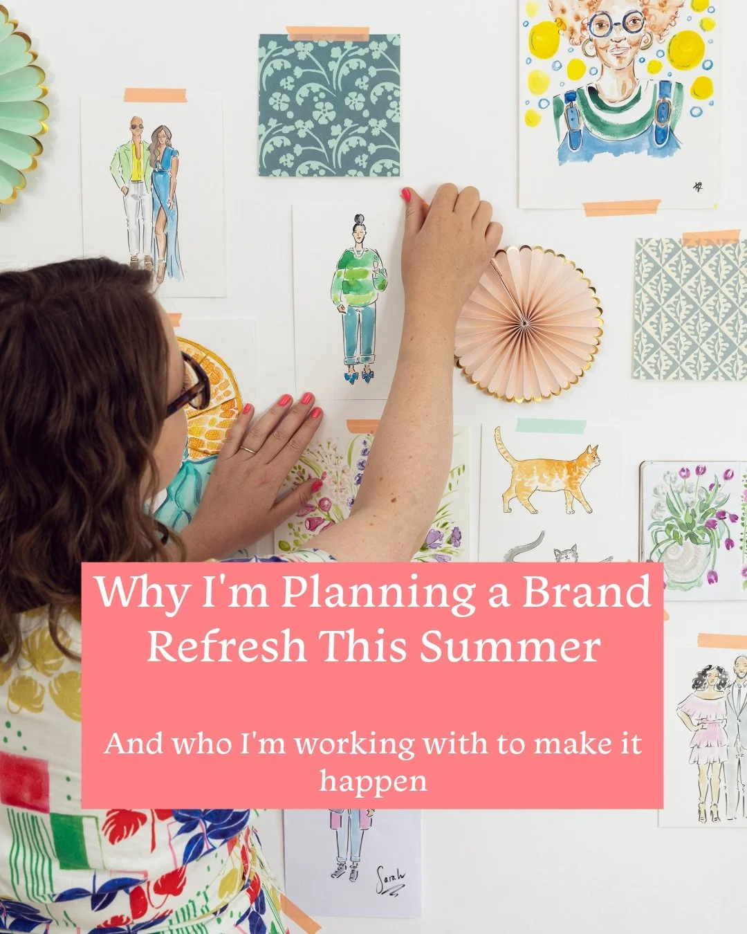 🌞 This summer I&rsquo;m planning a full brand refresh, from my logo, brand colours and assets, to an updated website, and new branding photography.

🖊️ I&rsquo;m working with a selection of amazing creative business owners to make this happen, so I
