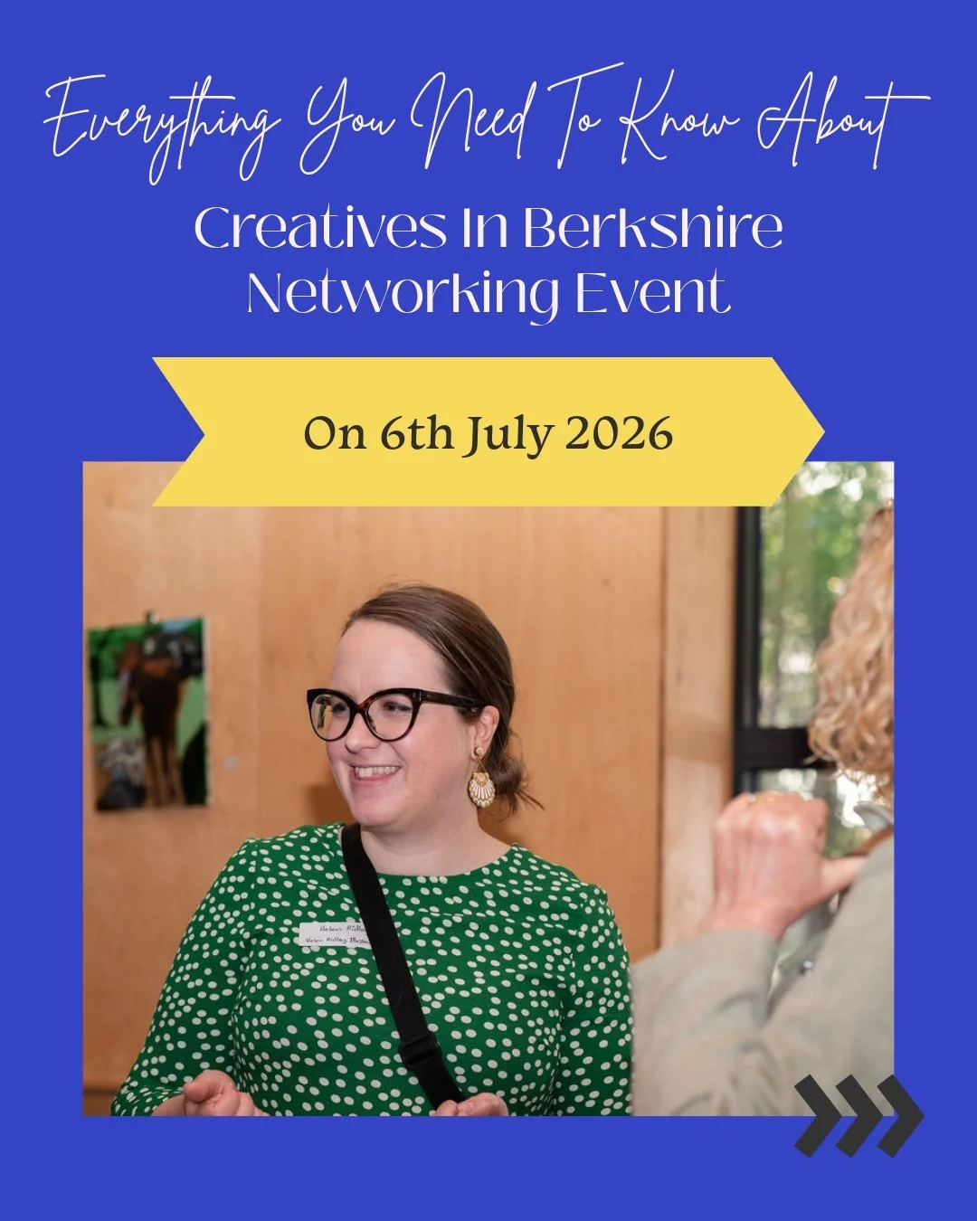 ✨ Everything you need to know about Creatives In Berkshire Networking Events...

The next event will be on 6th July 2026 @southstreetarts 

Our speaker will be Jo Richards from @greycardcreative 

Hot drinks, pastries and fruit provided - plus great 