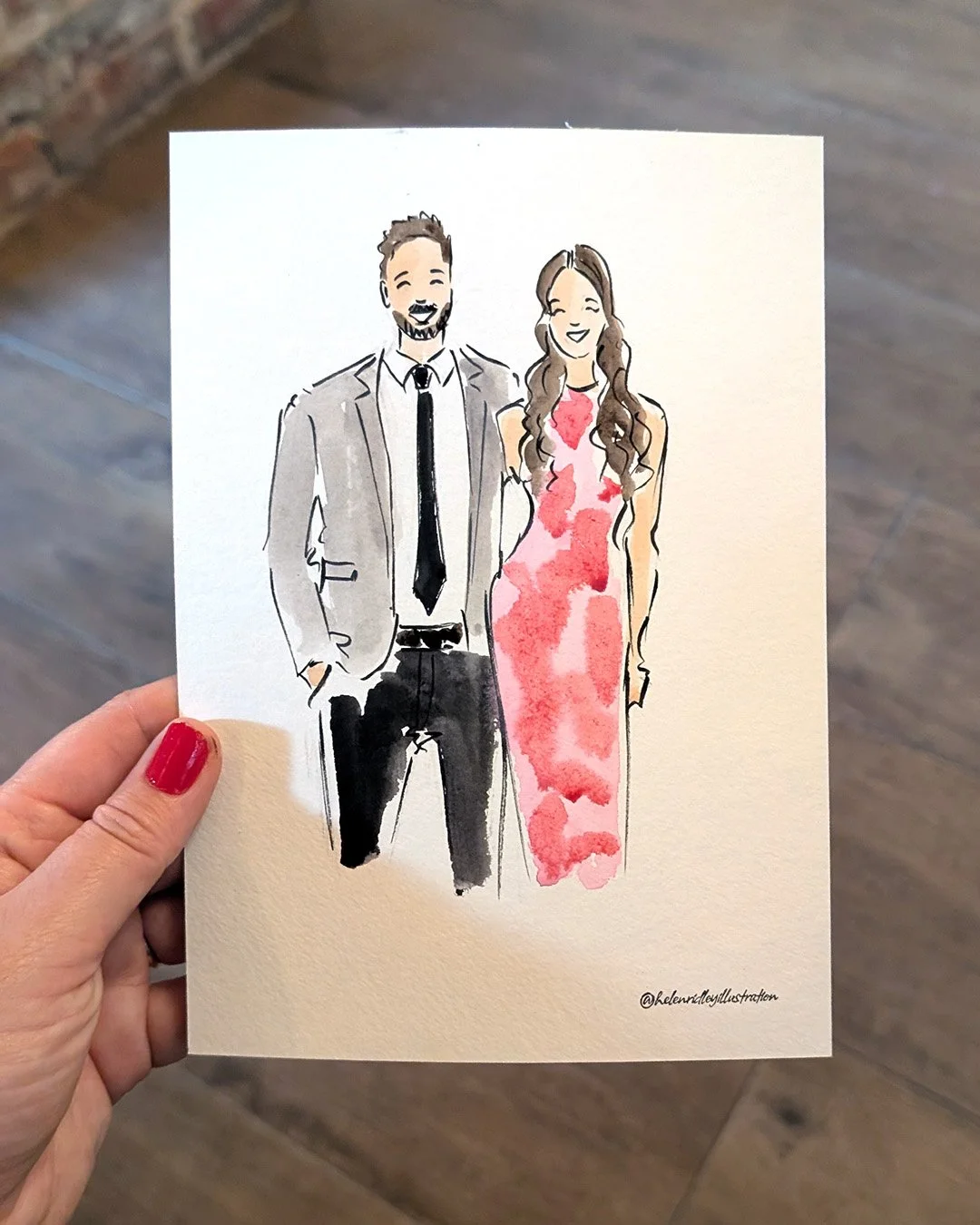 Helen Ridley Illustration_Wedding Guest Portraits_1.jpg