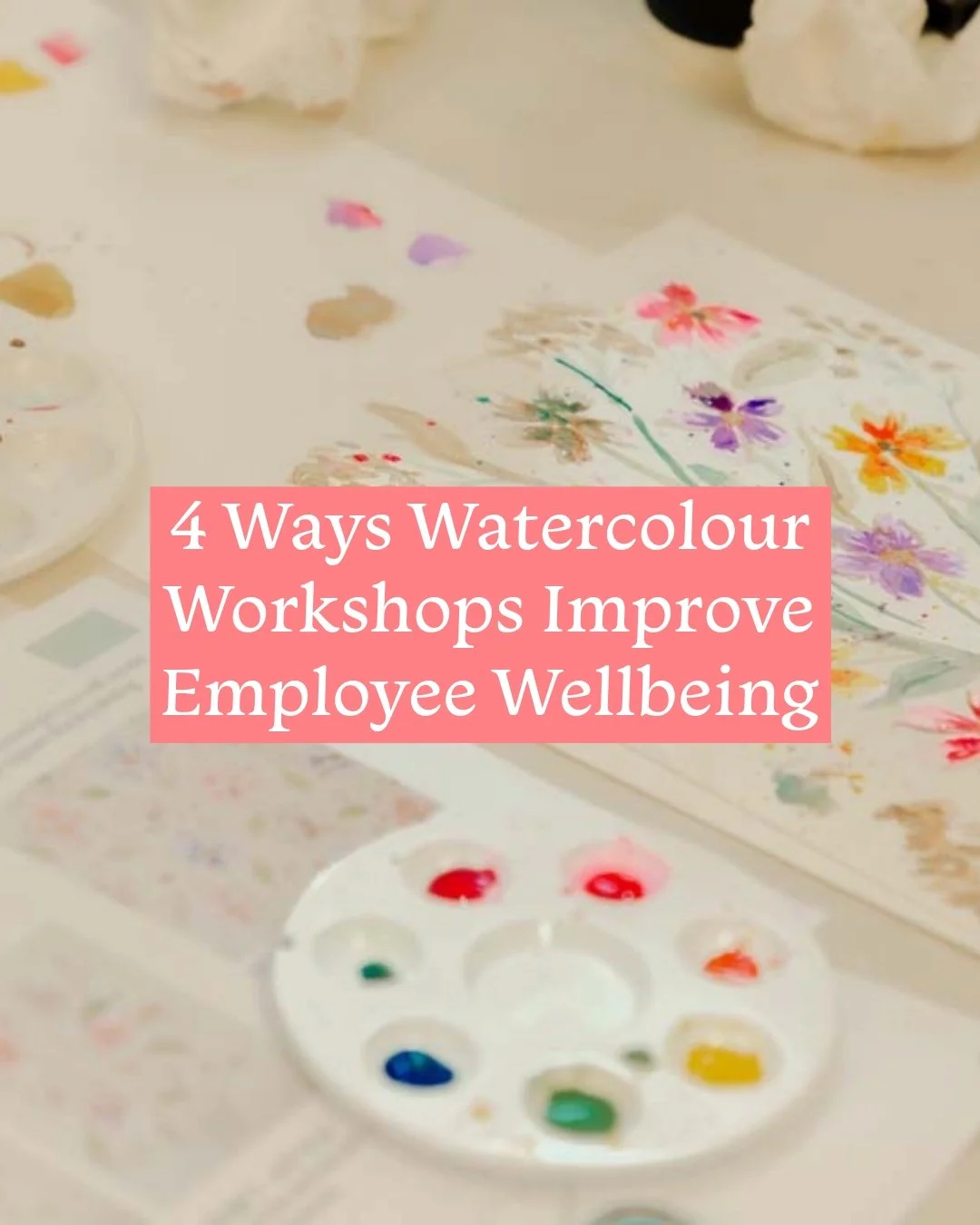 🧑&zwj;🎨 4 Ways Watercolour Workshops Improve Your Employee Wellbeing

1. Allow for a moment of calm - it is a gentle and mindful process with no rushing, and no pressure to get things perfect

2. Team building activities can often feel forced and a