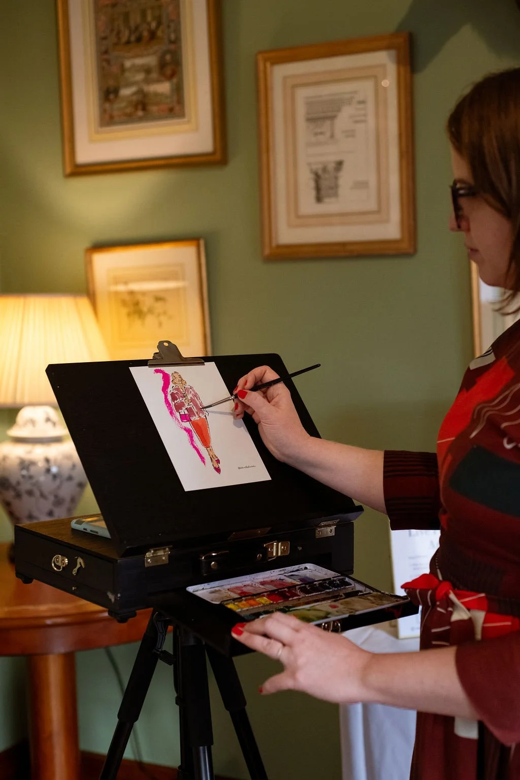 Live Illustration Booking - Wedding