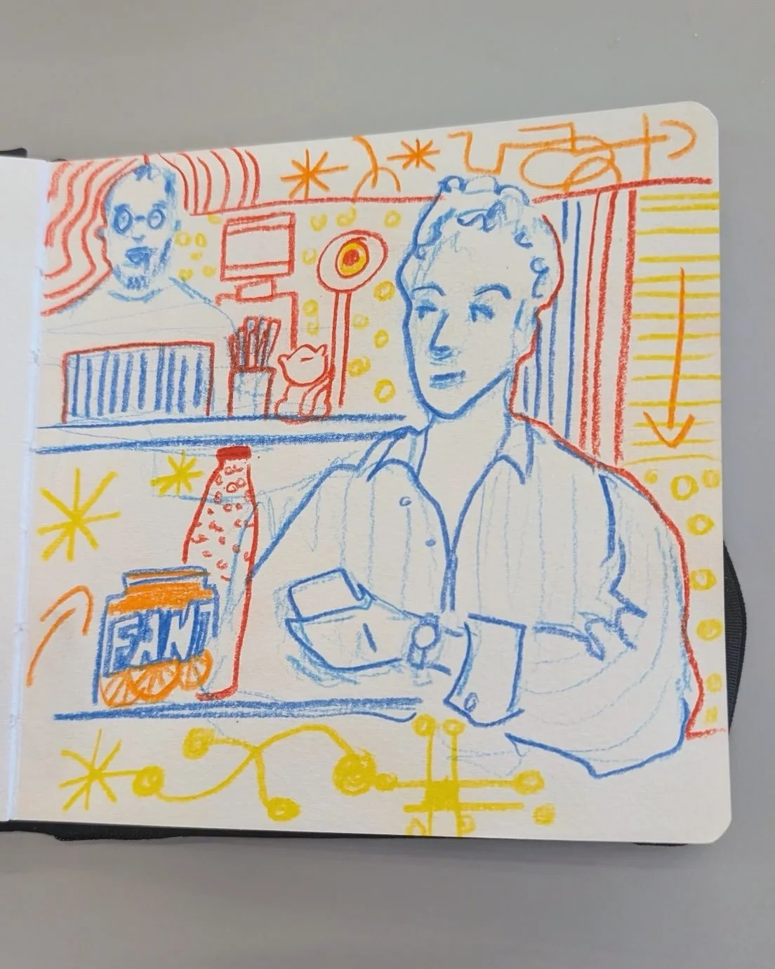 Sharing a few pages from my sketchbook when visiting Barcelona with friends over the weekend&hellip;

Featuring the Sagrada Fam&iacute;lia cathedral, the Joan Miro foundation, street scenes and people watching 

#sketchbookdrawing #barcelonasketchboo