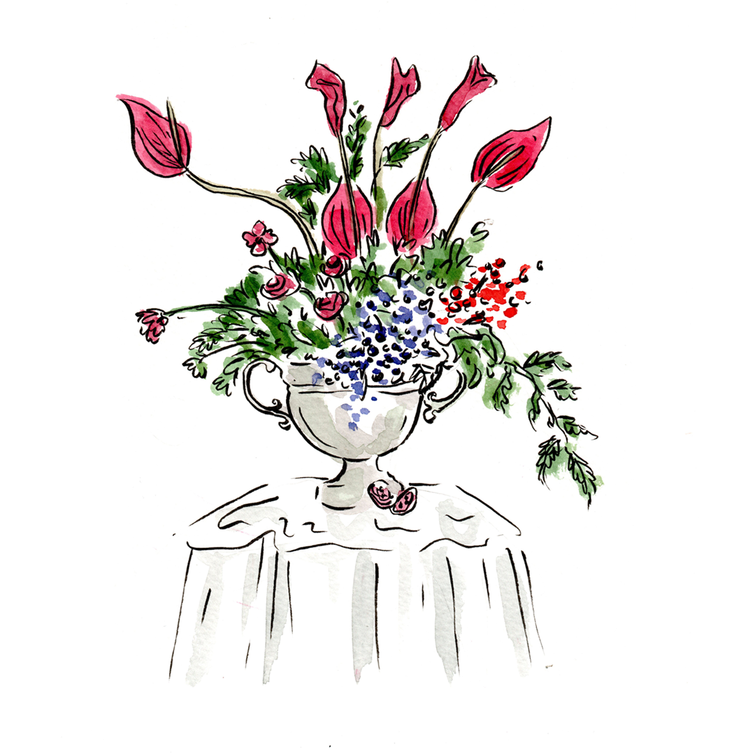 Original Artwork - Floral Arrangement by The Lux Design Co