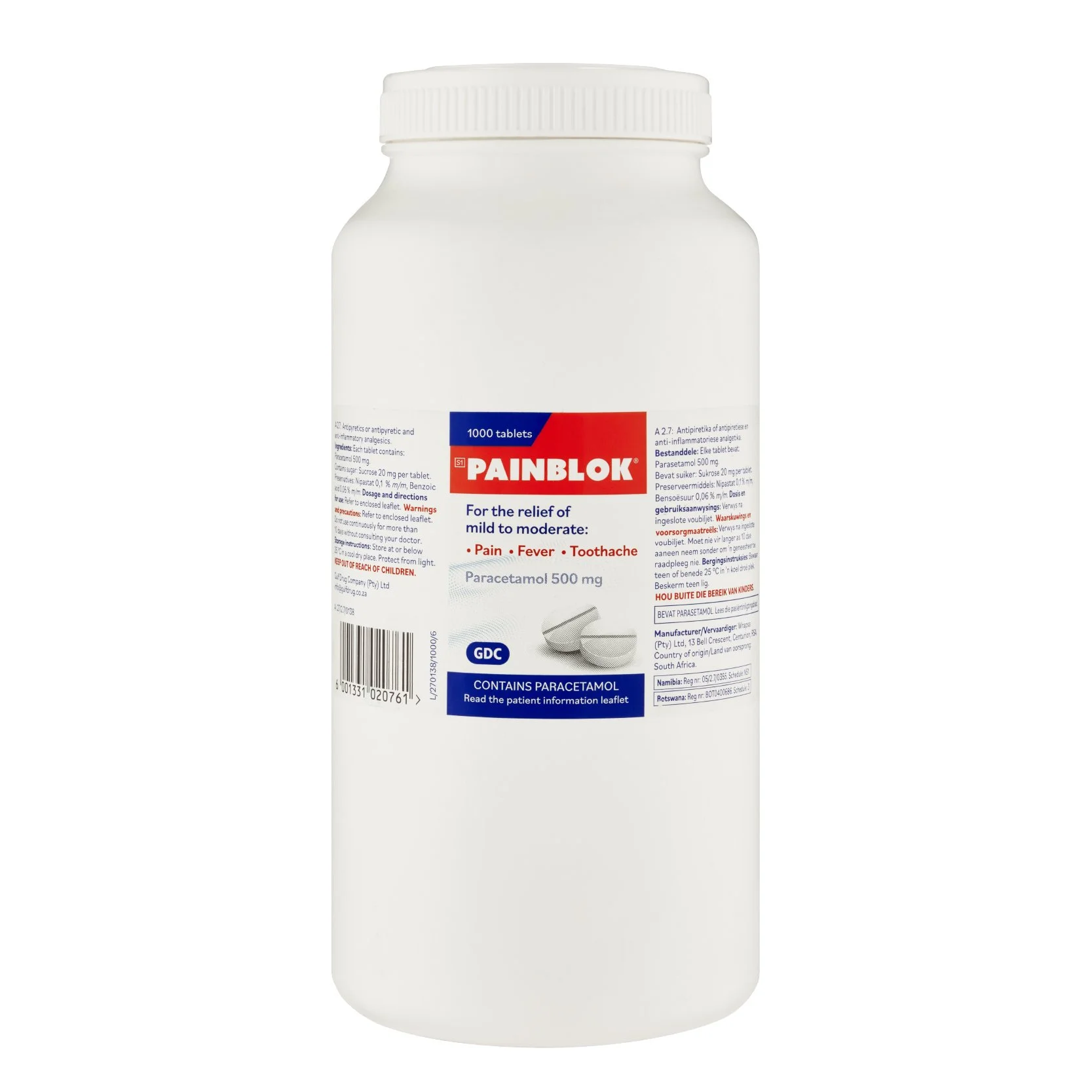 Painblok Tablets 1000s