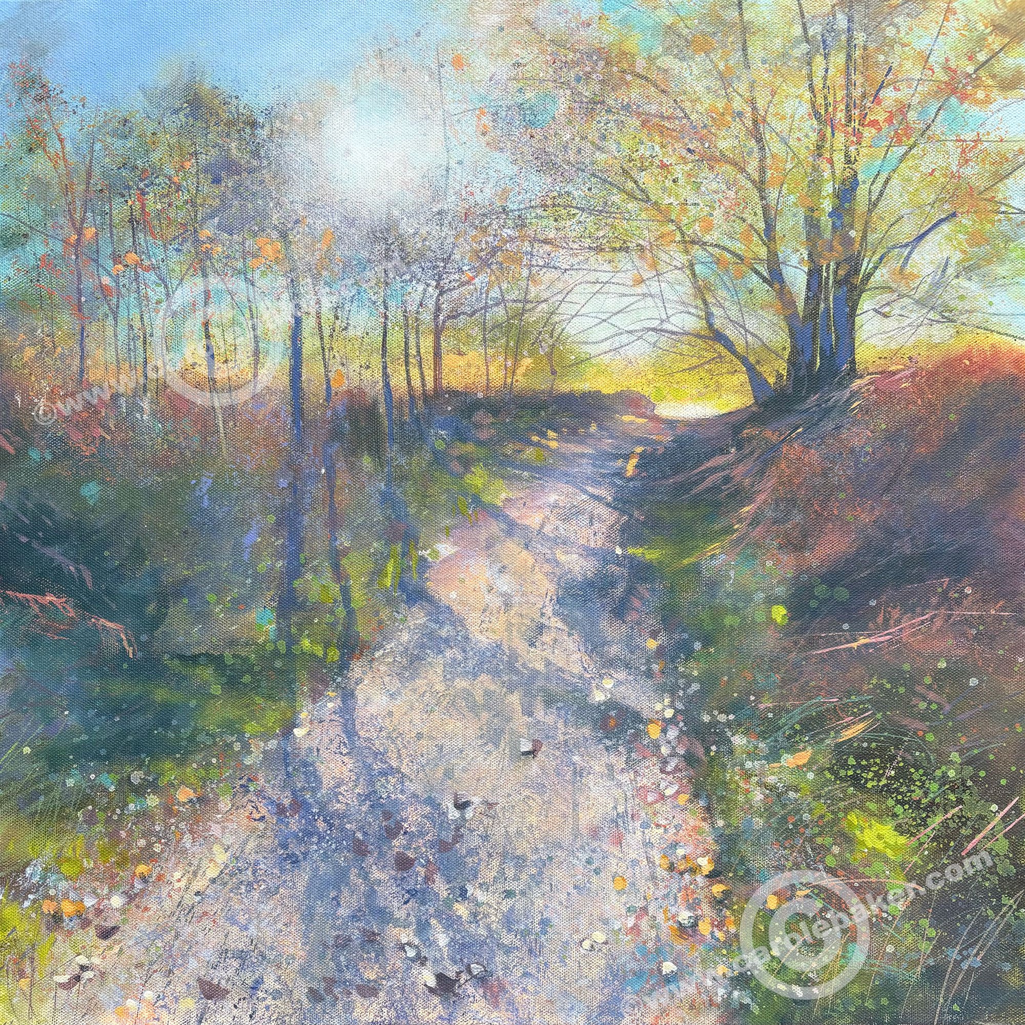 PAINT ALONG - FORESTS AND WOODLAND IN ACRYLICS - 1-day Thursday 27 February 2025