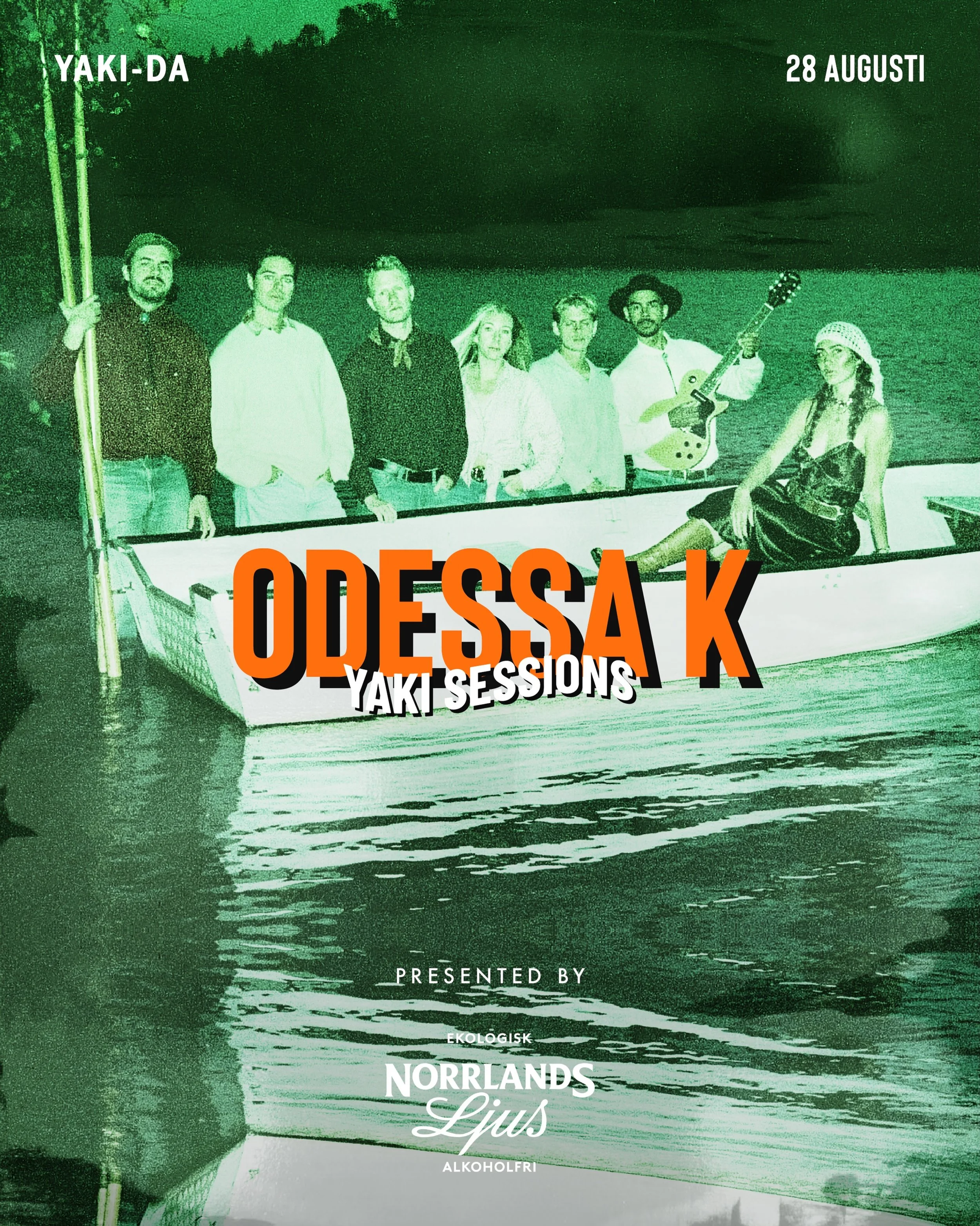 Intim konsert i Yaki-Da Restaurangen &mdash; g&ouml;teborgsk indie signerad Odessa K!

Odessa K &auml;r bandet som g&aring;r rakt p&aring; k&auml;nslan. Med ett sv&auml;ngigt och melodiskt sound kombinerat med rak energi har de p&aring; kort tid bliv