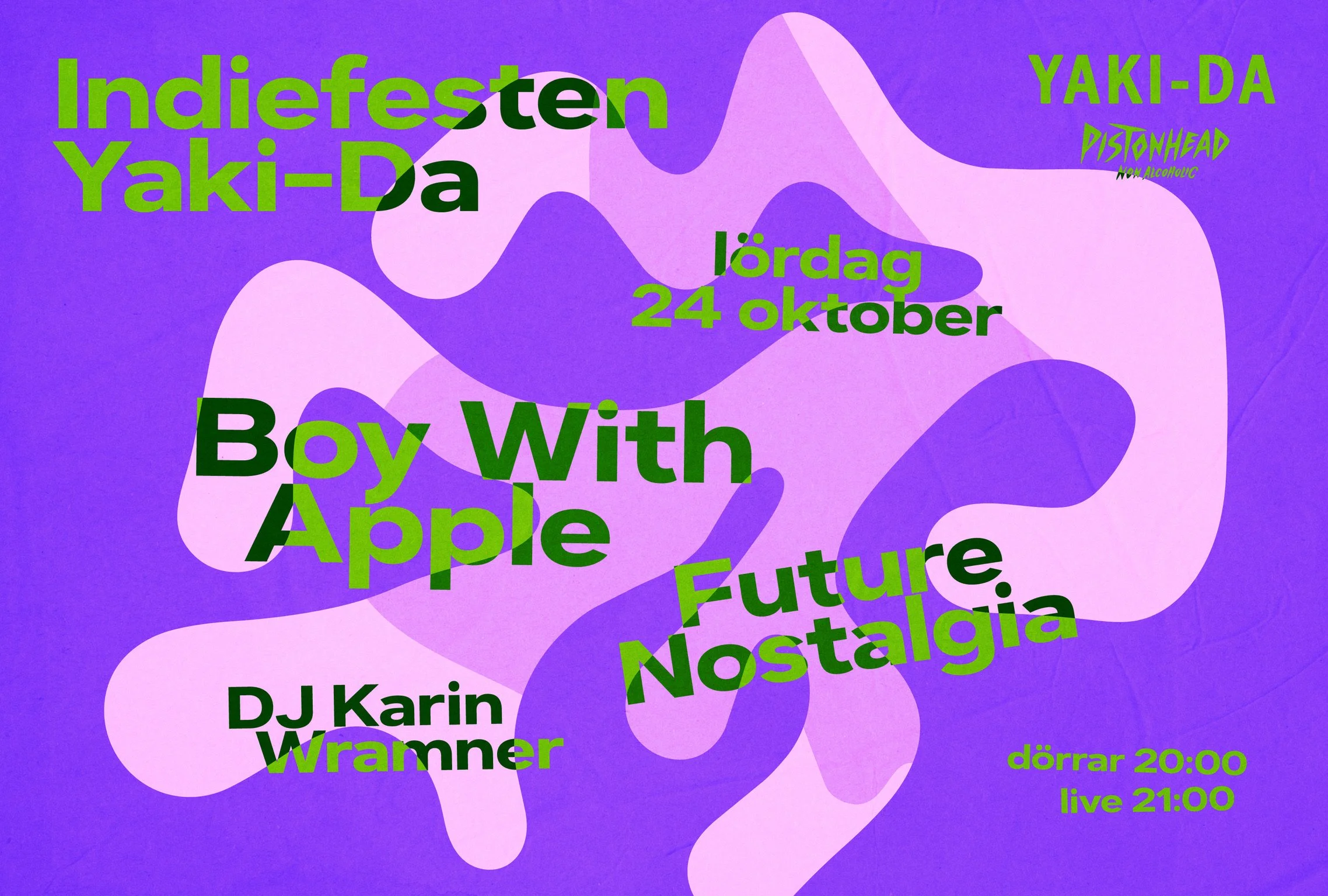 Indiefesten: Boy With Apple + Future Nostalgia