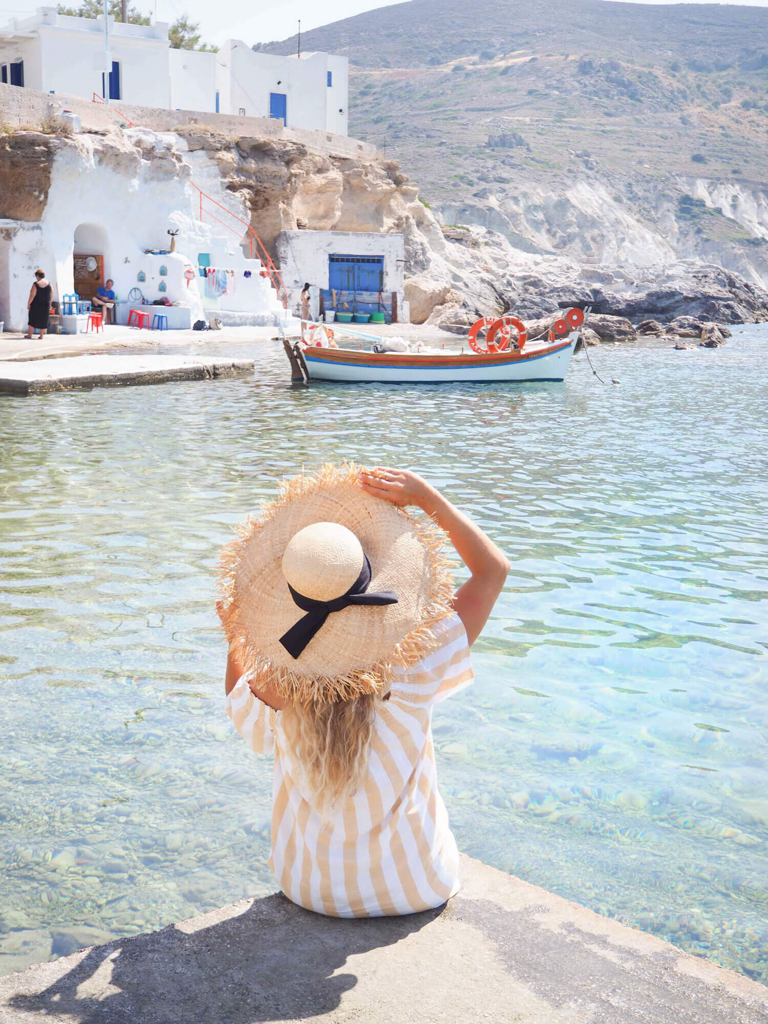 Exploring the Greek islands Cyclades