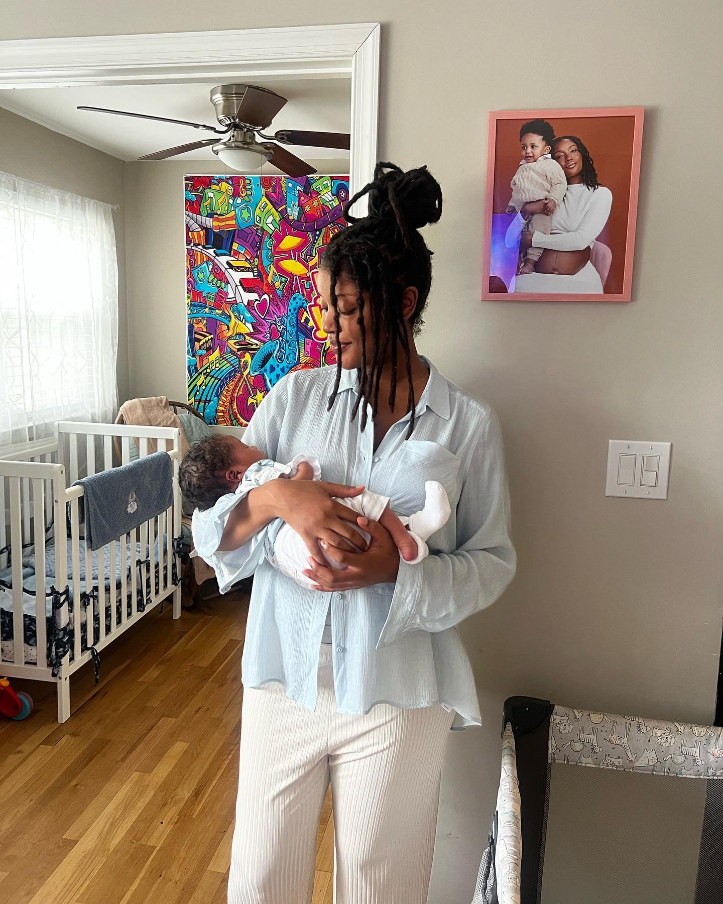 &ldquo;For me, birthing a child, a book, or a dance is part of the same cycle of creativity. The &lsquo;births&rsquo; are the culmination of a period of growth and the expression of the life force.&rdquo; &mdash; @queenafua 

Sharing this postpartum 