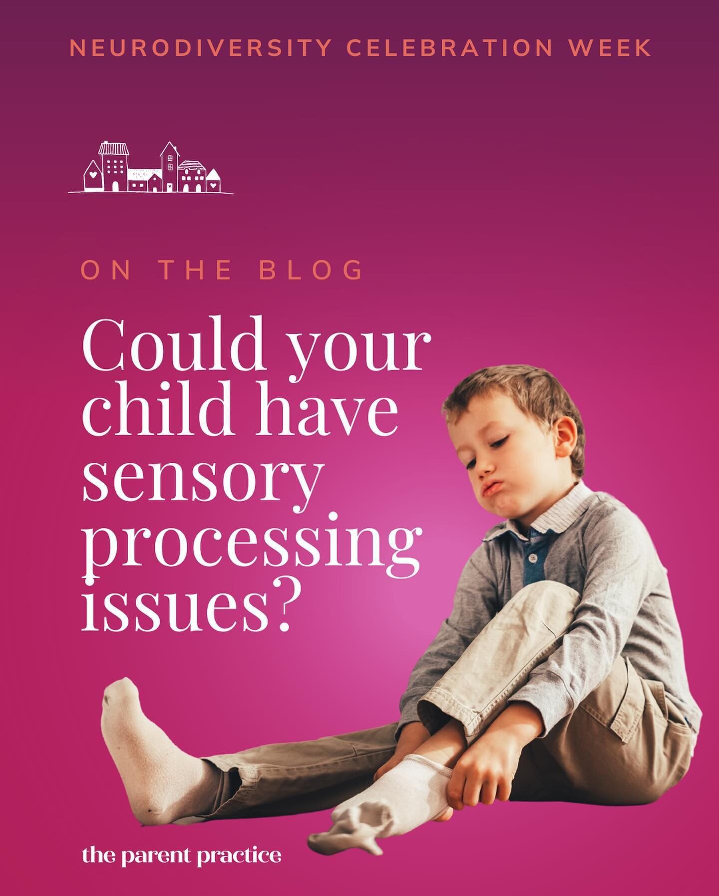 Does your child seem overly sensitive to noise, textures, or crowds? They may have sensory processing issues. My latest blog explores this condition and what you can do to help.

Sensory processing disorder impacts how the nervous system receives and