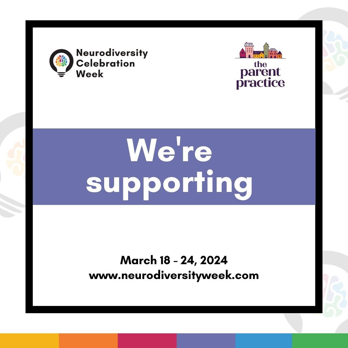 We&rsquo;re proud to be supporting Neurodiversity Celebration Week 2024! ⭐️

Neurodiversity Celebration Week is a worldwide initiative that challenges stereotypes and misconceptions about neurological differences.

Together, let&rsquo;s change the na