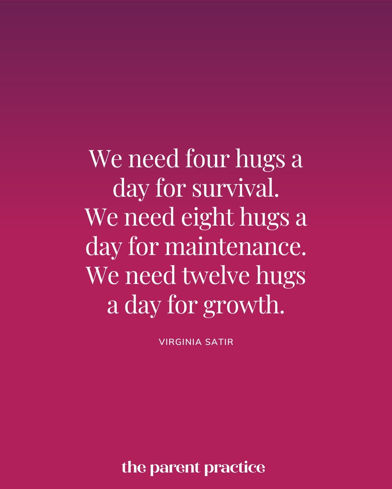 Within your home, those of you with younger children may be noticing their need for more hugs; older children may come and sit closer to you on the sofa in the evening. Enjoy those moments of connection and remember that each hug strengthens your bon