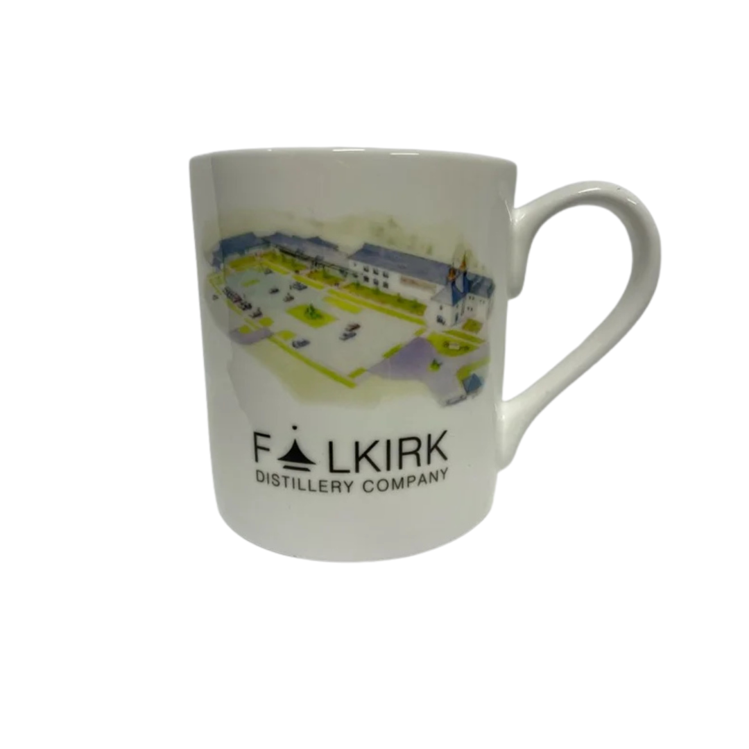 Falkirk Distillery Branded Bone China Collectors Mug
