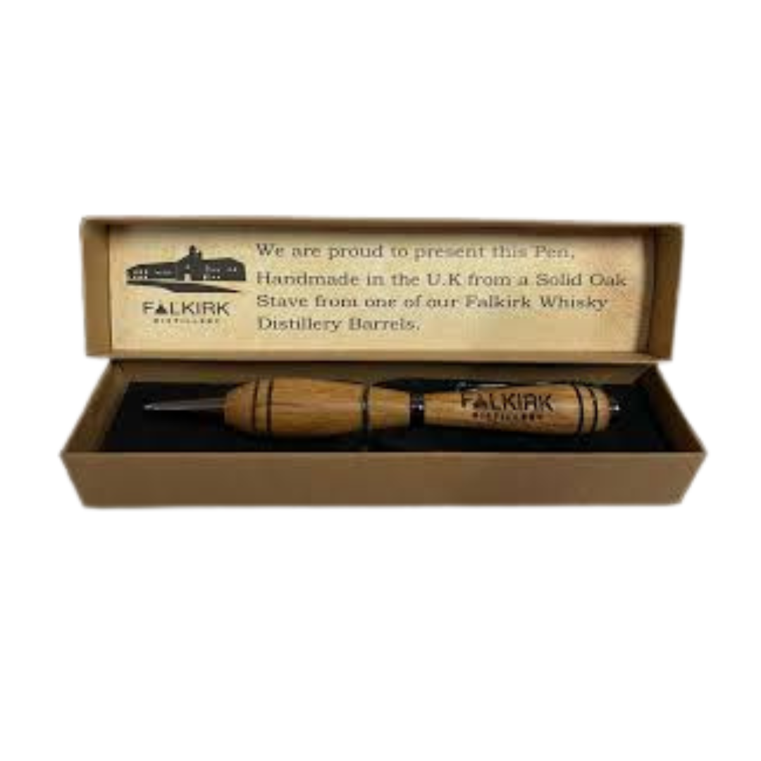 Handmade Oak Stave Pen - made from our own barrels