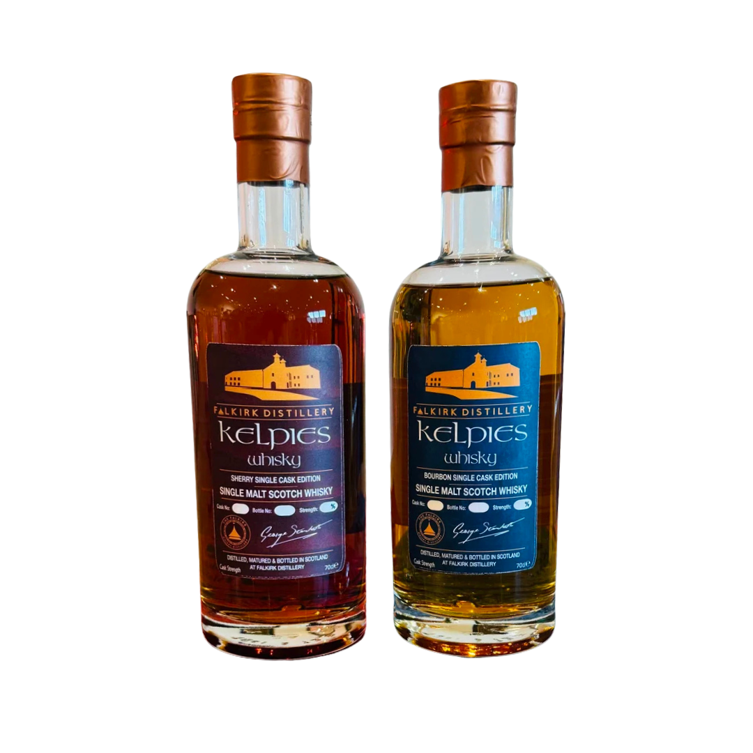 Kelpies Whisky Bourbon & Sherry Release Set (Two Bottles)