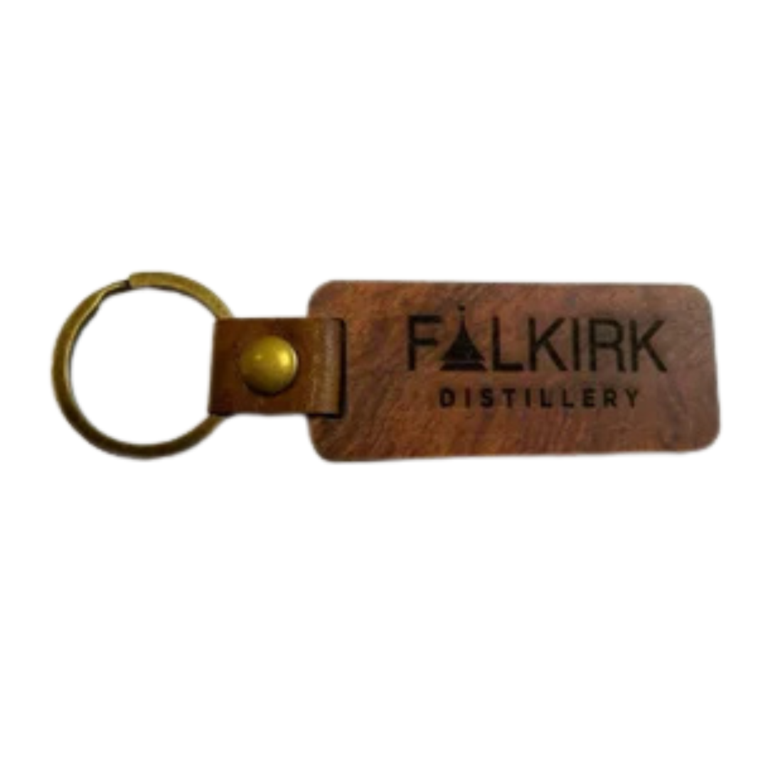 Falkirk Distillery Oak Keyring