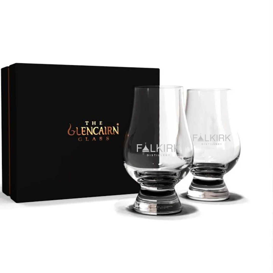 Falkirk Distillery Branded Glencairn Glasses - Boxed Set of Two