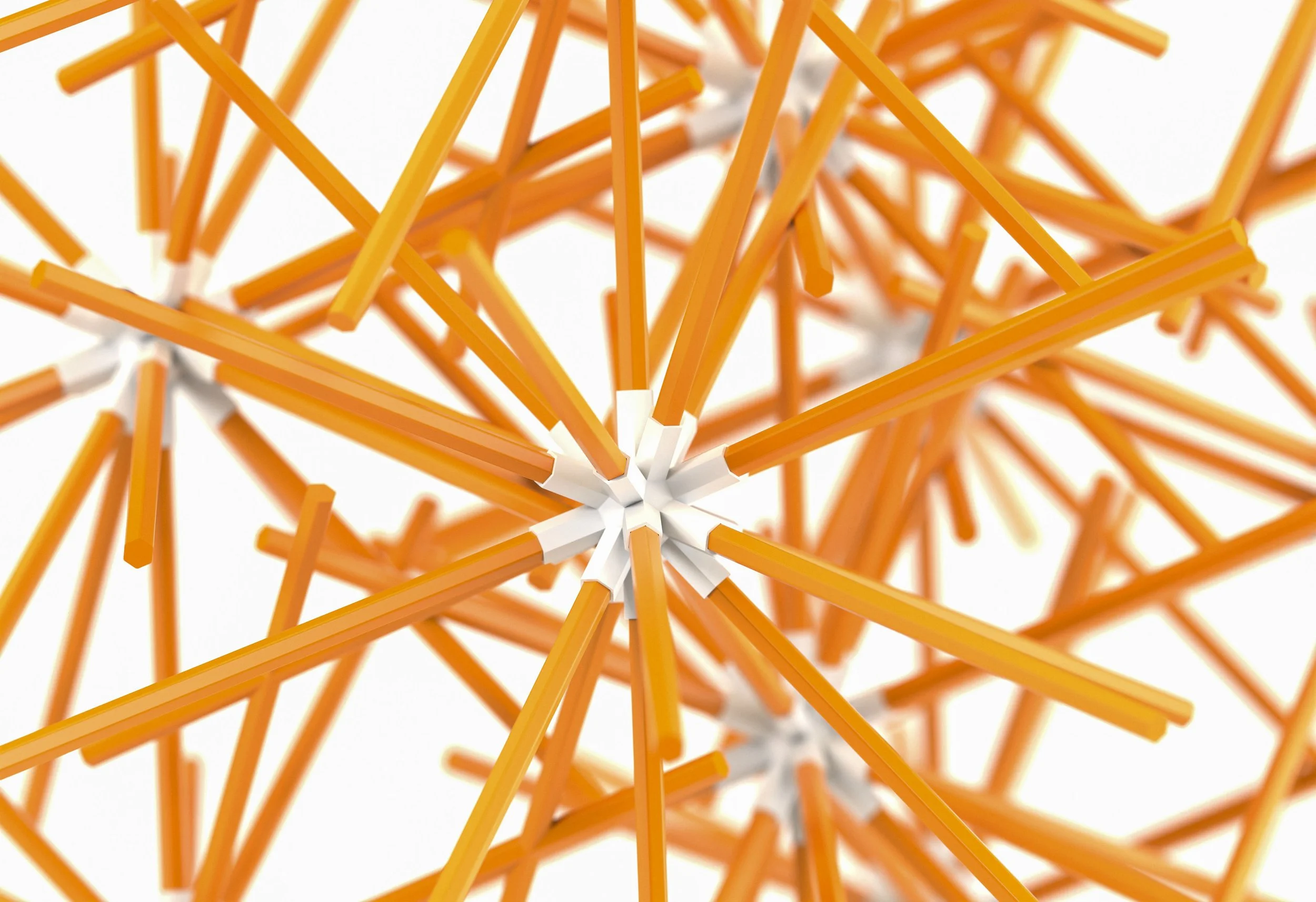 Render of a Pencil Holder concept for Hindustan Pencils