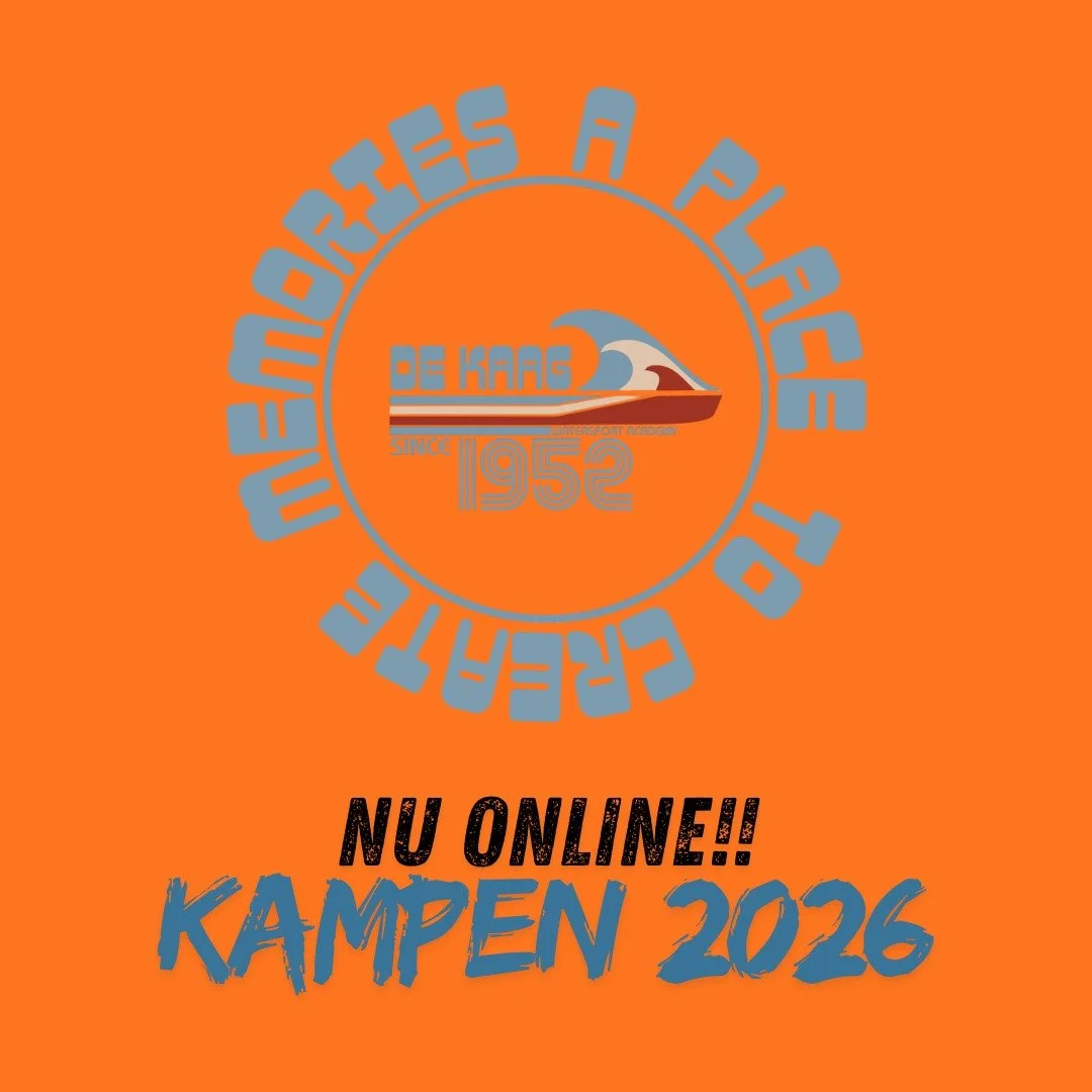 Hier hangen alle zeilen te drogen en zijn we druk bezig met alles opruimen zodat we voortvarend het nieuwe seizoen in gaan!

Goed nieuws! Onze kampweken (met mooie zomervakantie vroegboek korting) voor 2026 staan online 🎉! Kan je niet kiezen welk pr