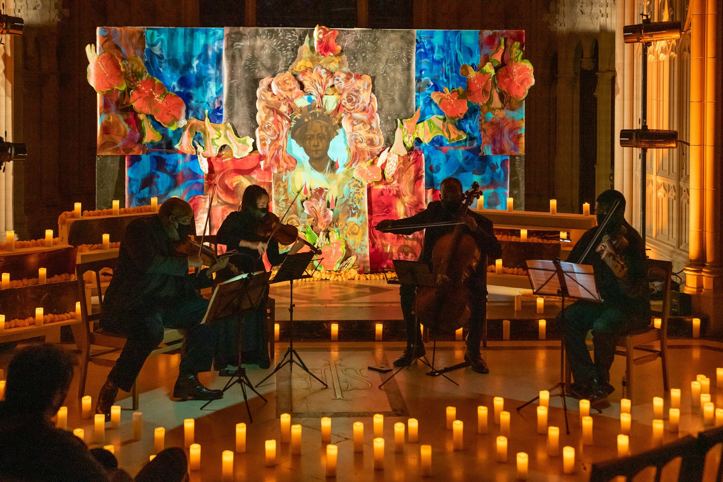 Members of The Harlem Chamber Players performing in the “To America” program.