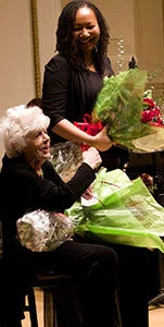 Janet Wolfe and Liz Player